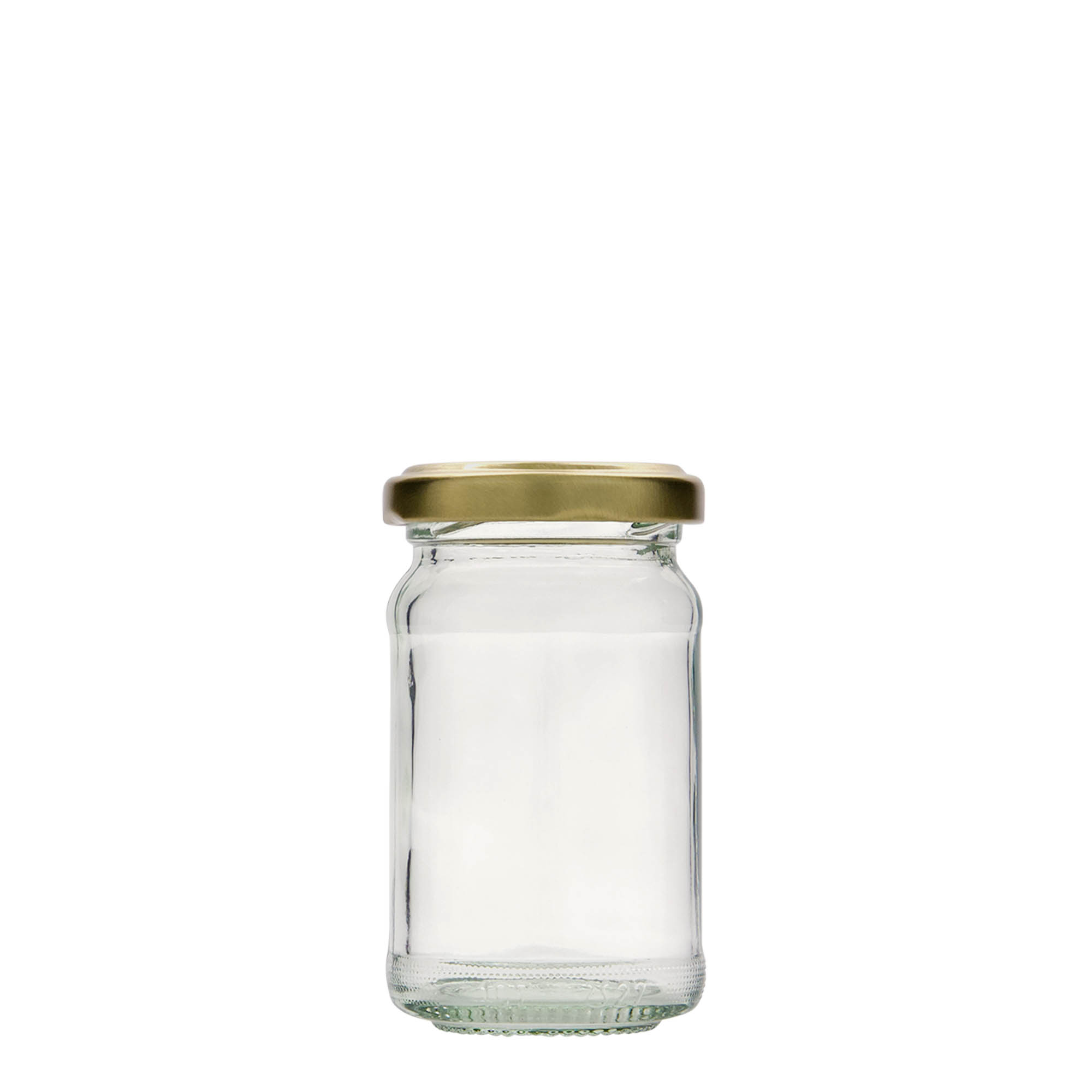 Vaso redondo alto de 107 ml, boca: Twist-Off (TO 48) Vaso redondo alto de 107 ml, boca: Twist-Off (TO 48)