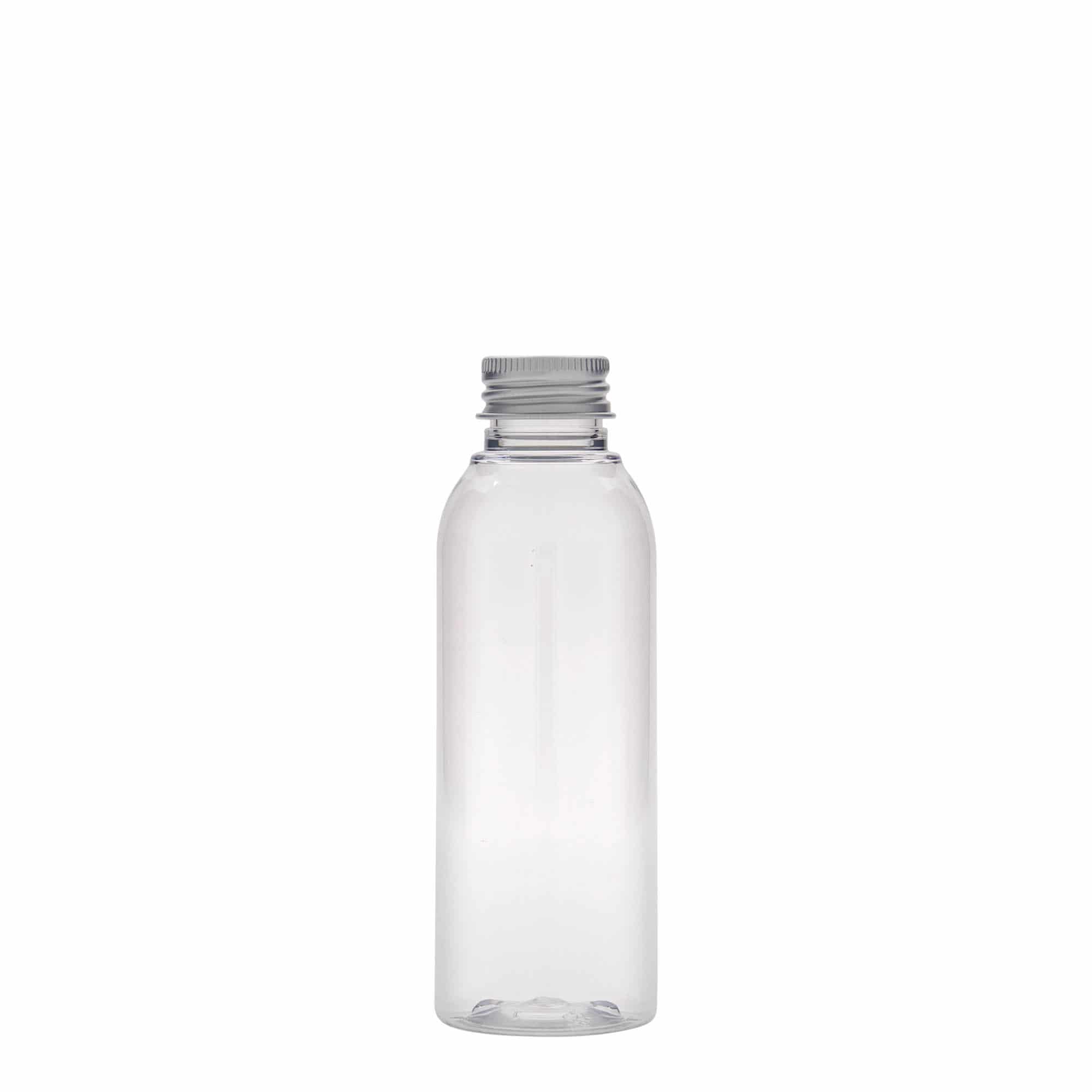 Botella de PET 'Pegasus' de 125 ml, plástico, boca: 24/410