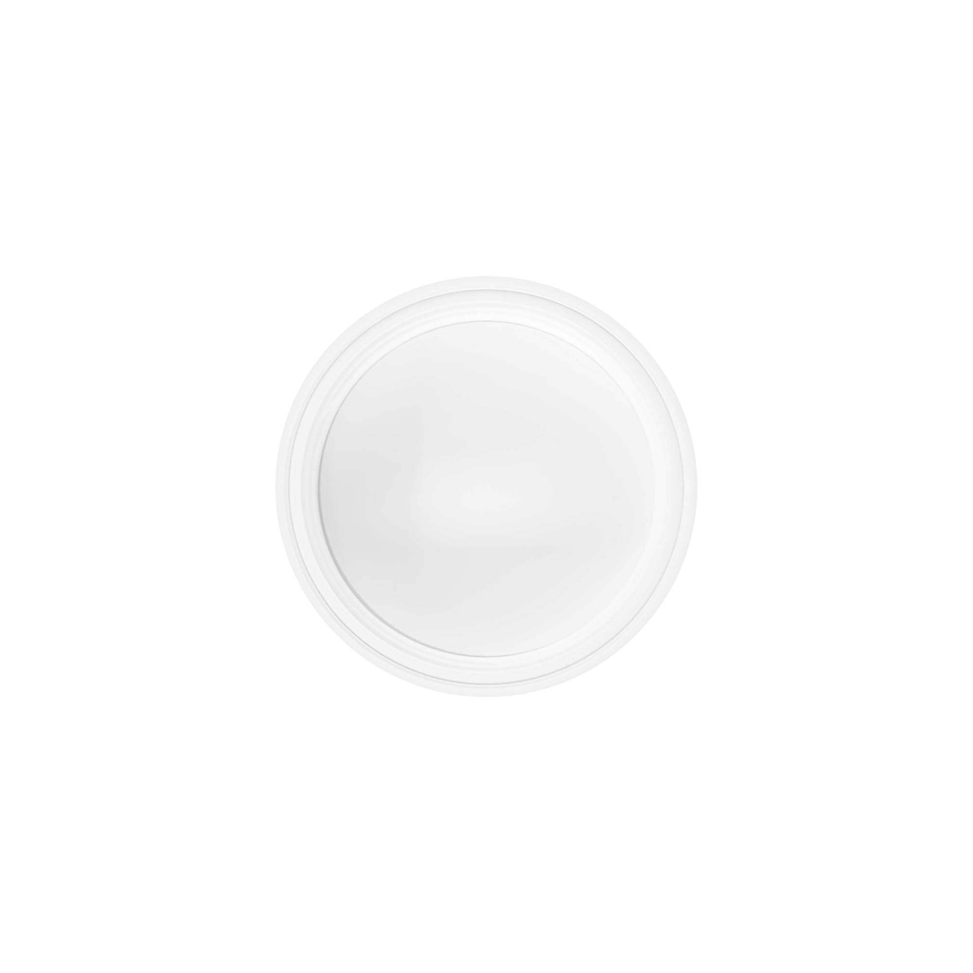 Tapón de rosca 50 ml, plástico SAN, blanco Tapón de rosca 50 ml, plástico SAN, blanco