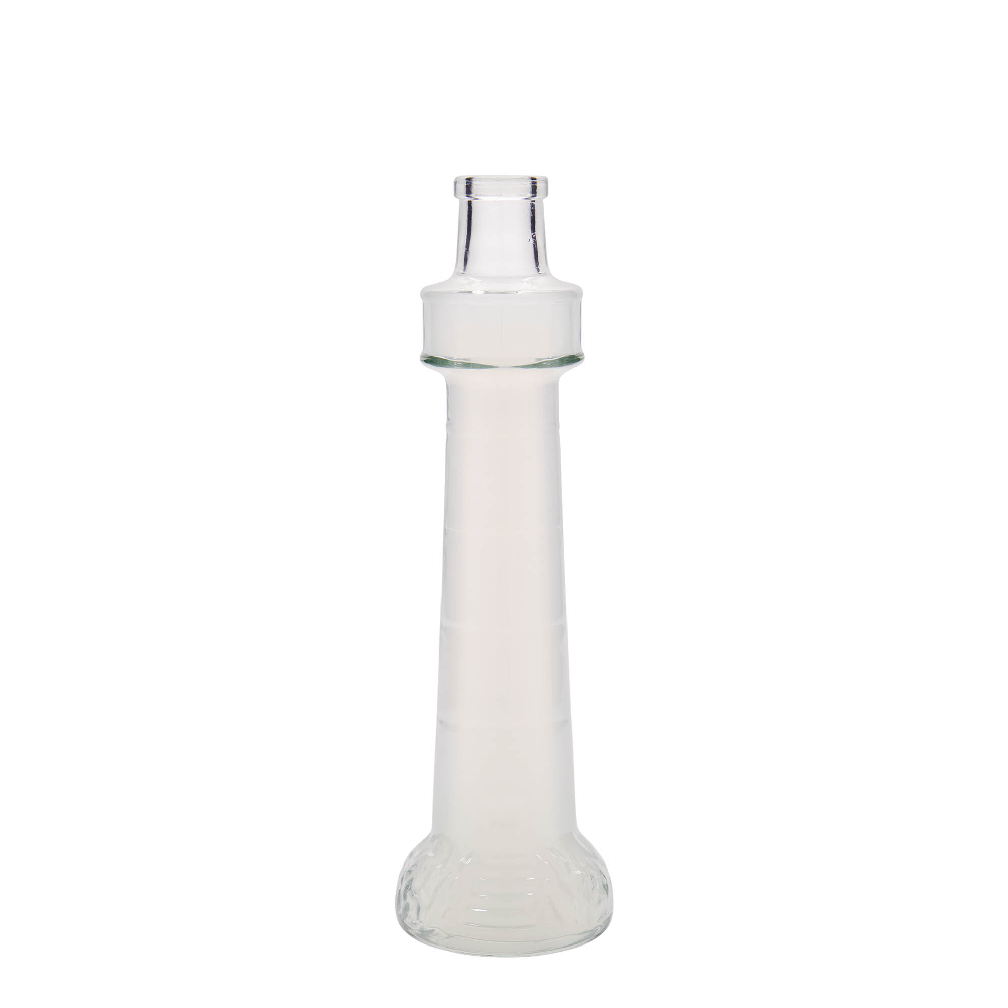 Botella de vidrio de 200 ml 'Leuchtturm', boca: corcho