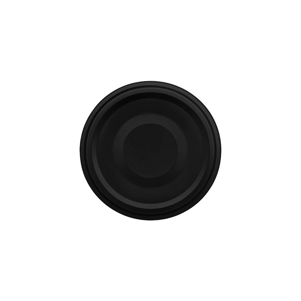 Tapa Twist-Off, hojalata, negro, para boca: TO 48
