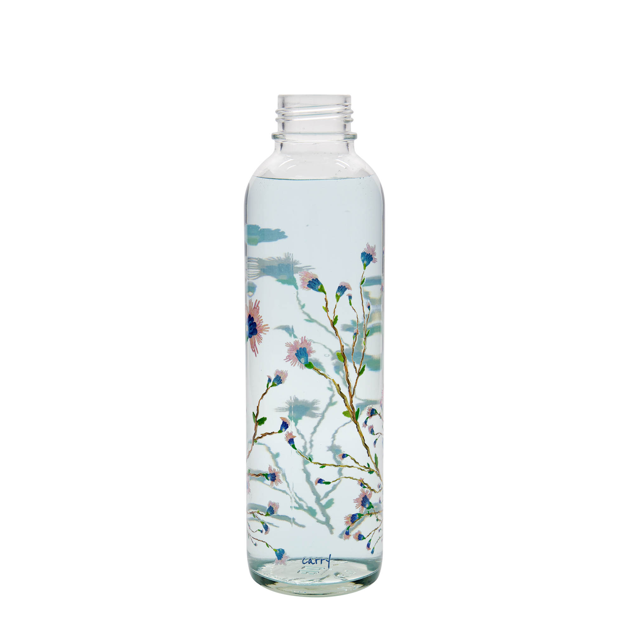 Botella para beber de 700 ml CARRY Bottle 'Hanami', boca: cierre de rosca