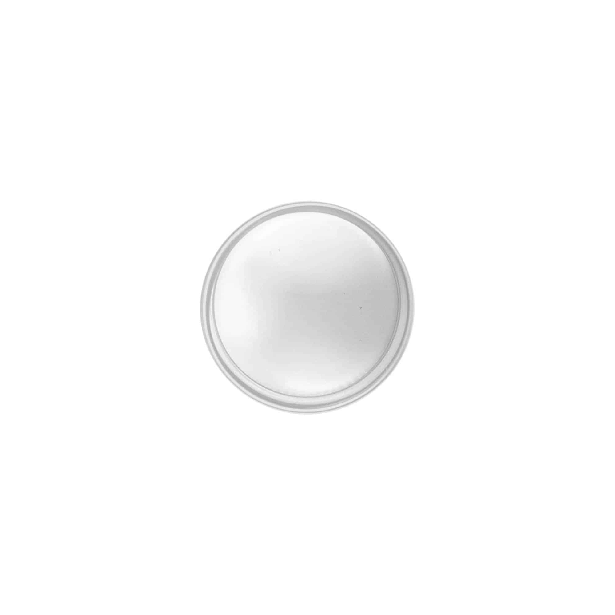 Tapón de rosca, metal, plateado, para boca: GPI 28/410