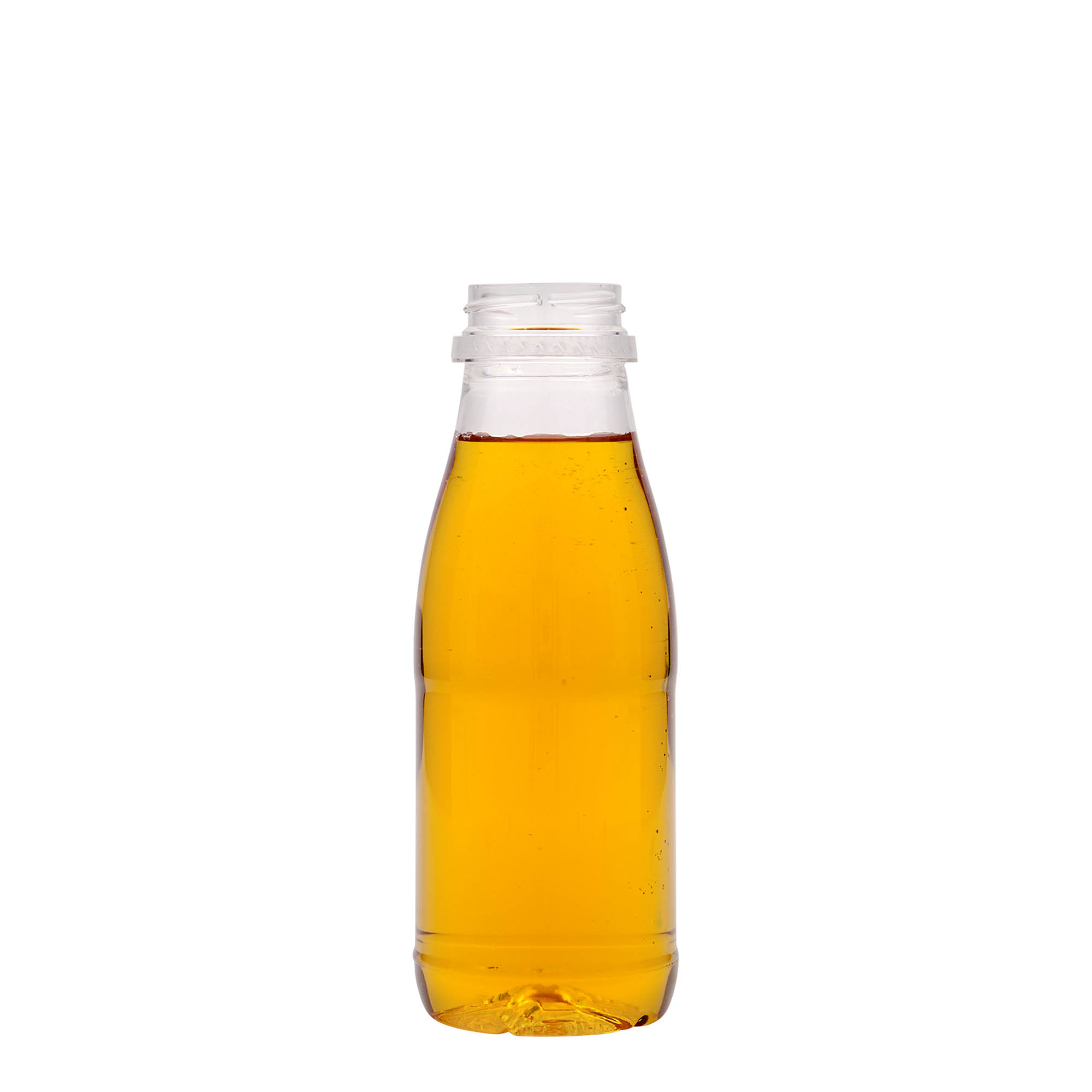 Botella PET de 330 ml 'Milk and Juice', plástico, boca: 38 mm
