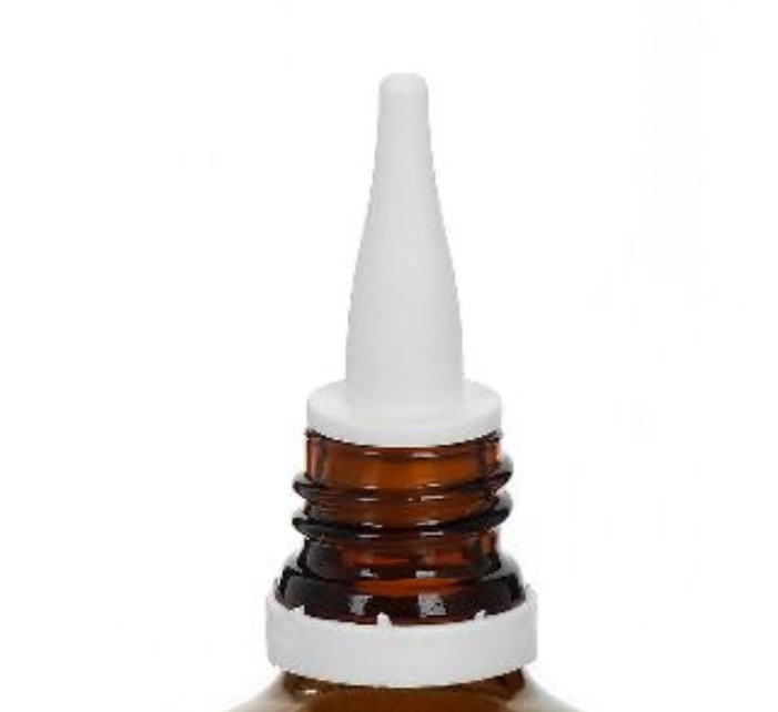 Tapa de rosca con aplicador, plástico PE, blanco, para boca: DIN 18 Tapa de rosca con aplicador, plástico PE, blanco, para boca: DIN 18