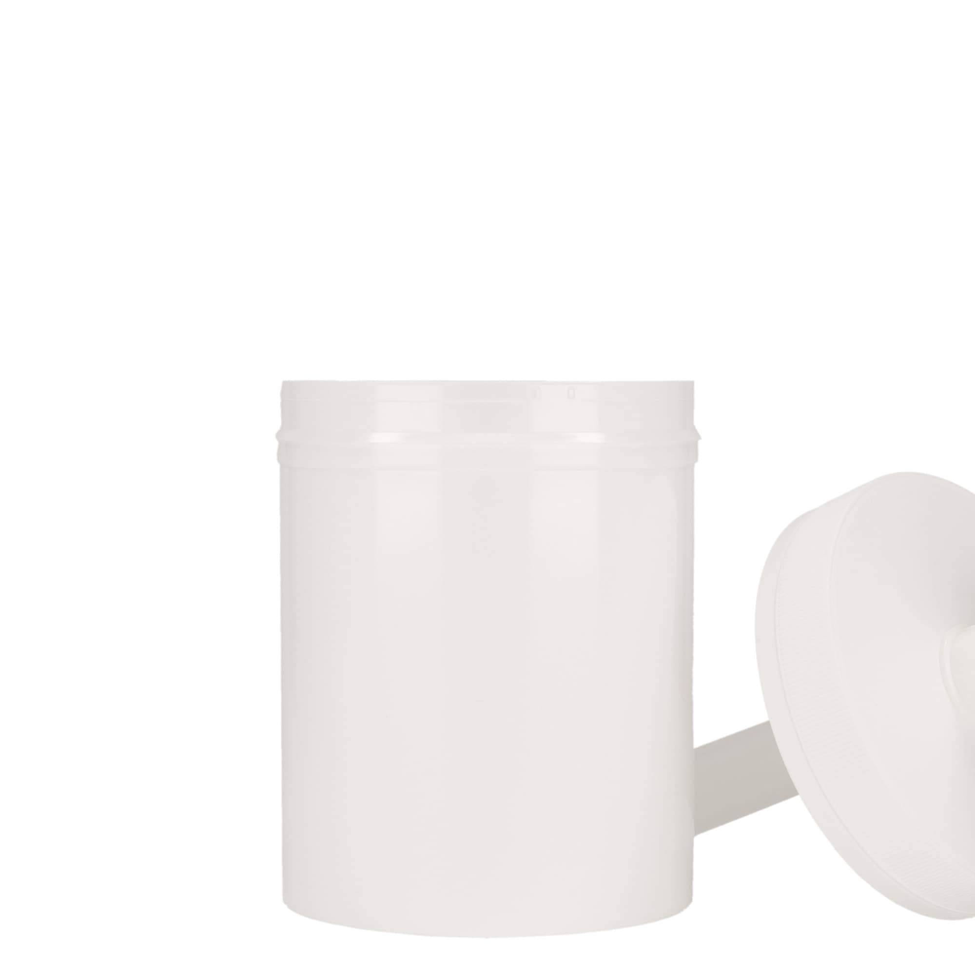 Botella dosificadora de 1.240 ml 'Securibox', plástico PP, blanca, boca: cierre de rosca Botella dosificadora de 1.240 ml 'Securibox', plástico PP, blanca, boca: cierre de rosca