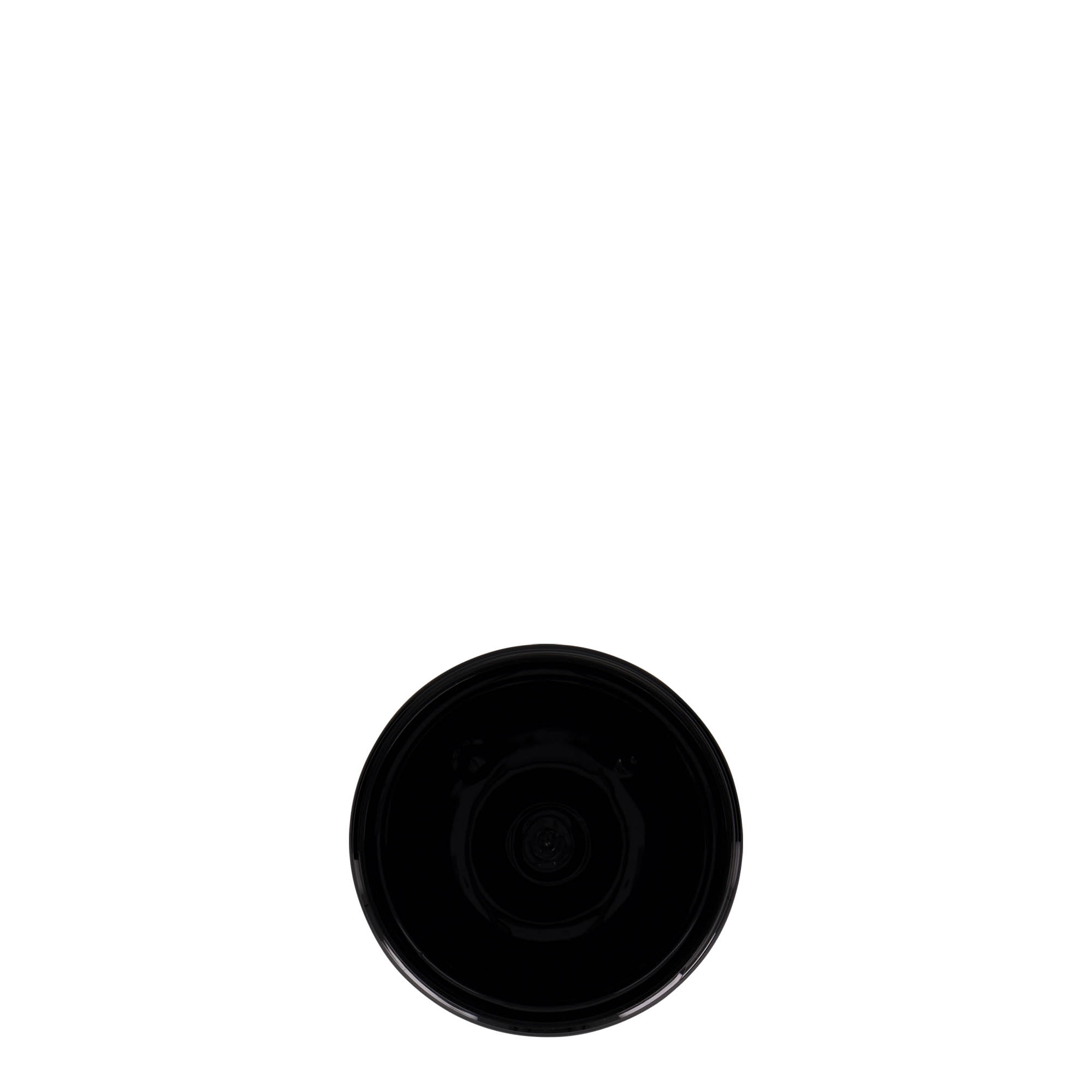 500 ml bote PET 'Isabella', negro, boca: 100/400