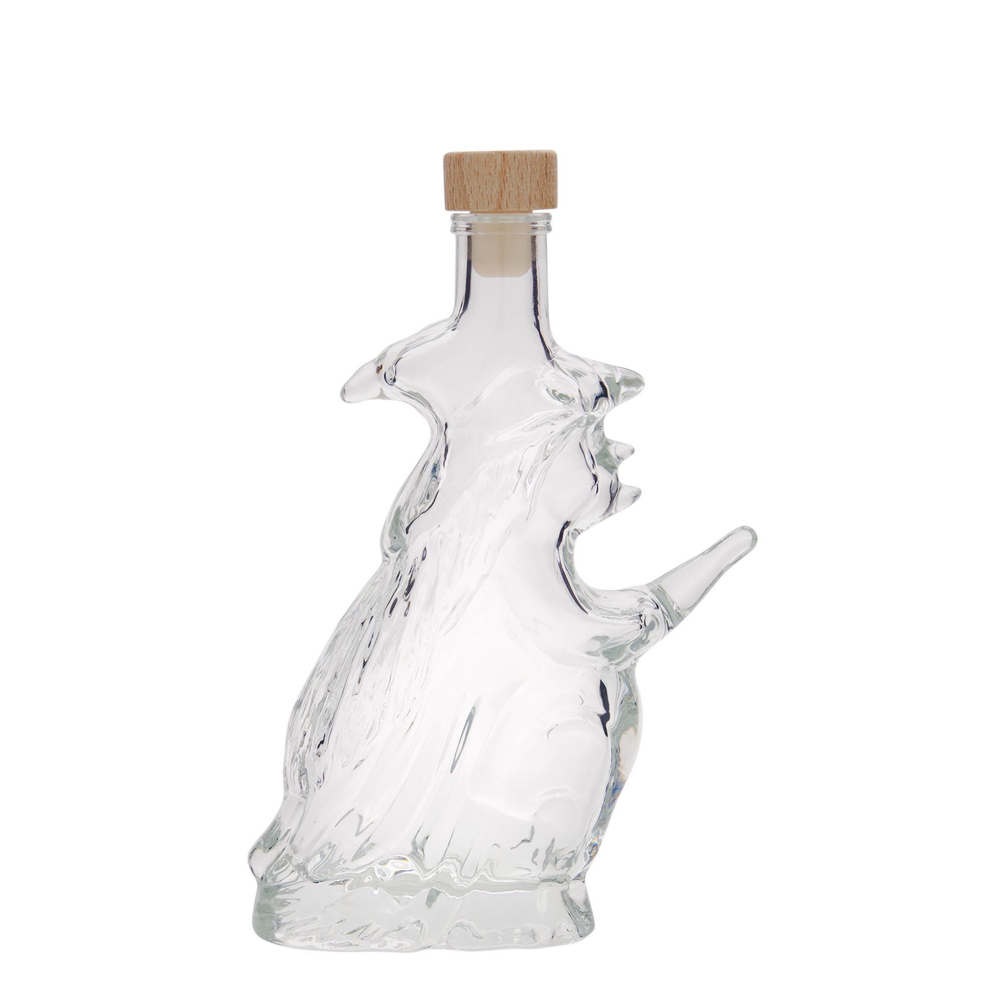 Botella de vidrio de 200 ml «Bruja», boca: corcho