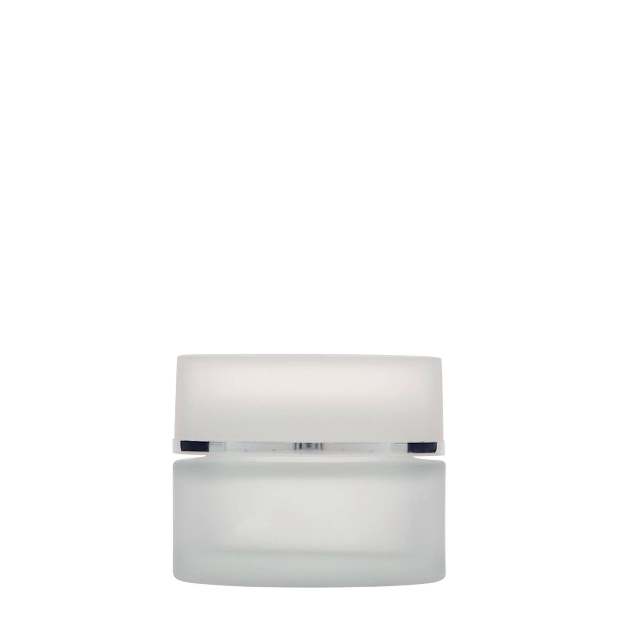 50 ml tarro 'Edición Platino', vidrio, esmerilado, boca: cierre de rosca 50 ml tarro 'Edición Platino', vidrio, esmerilado, boca: cierre de rosca