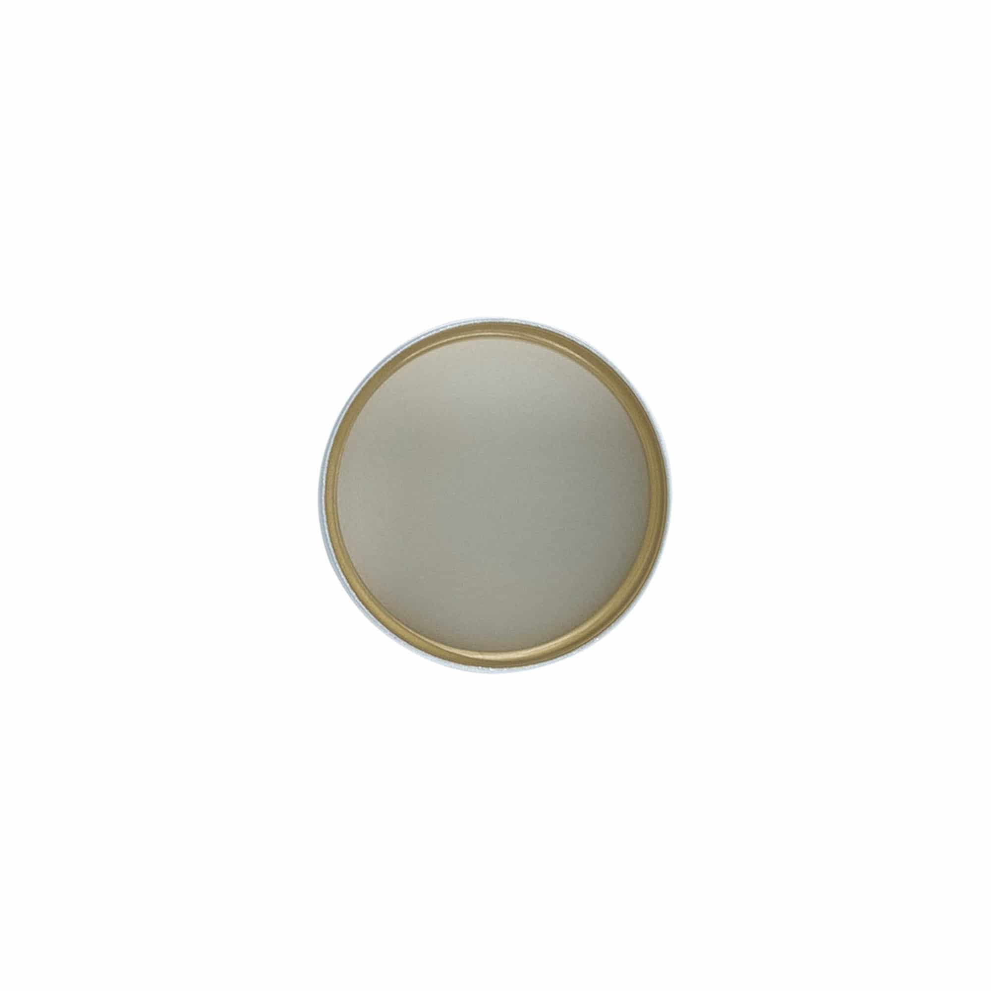 Tapón de rosca, metal, plateado, para boca: PP 31,5
