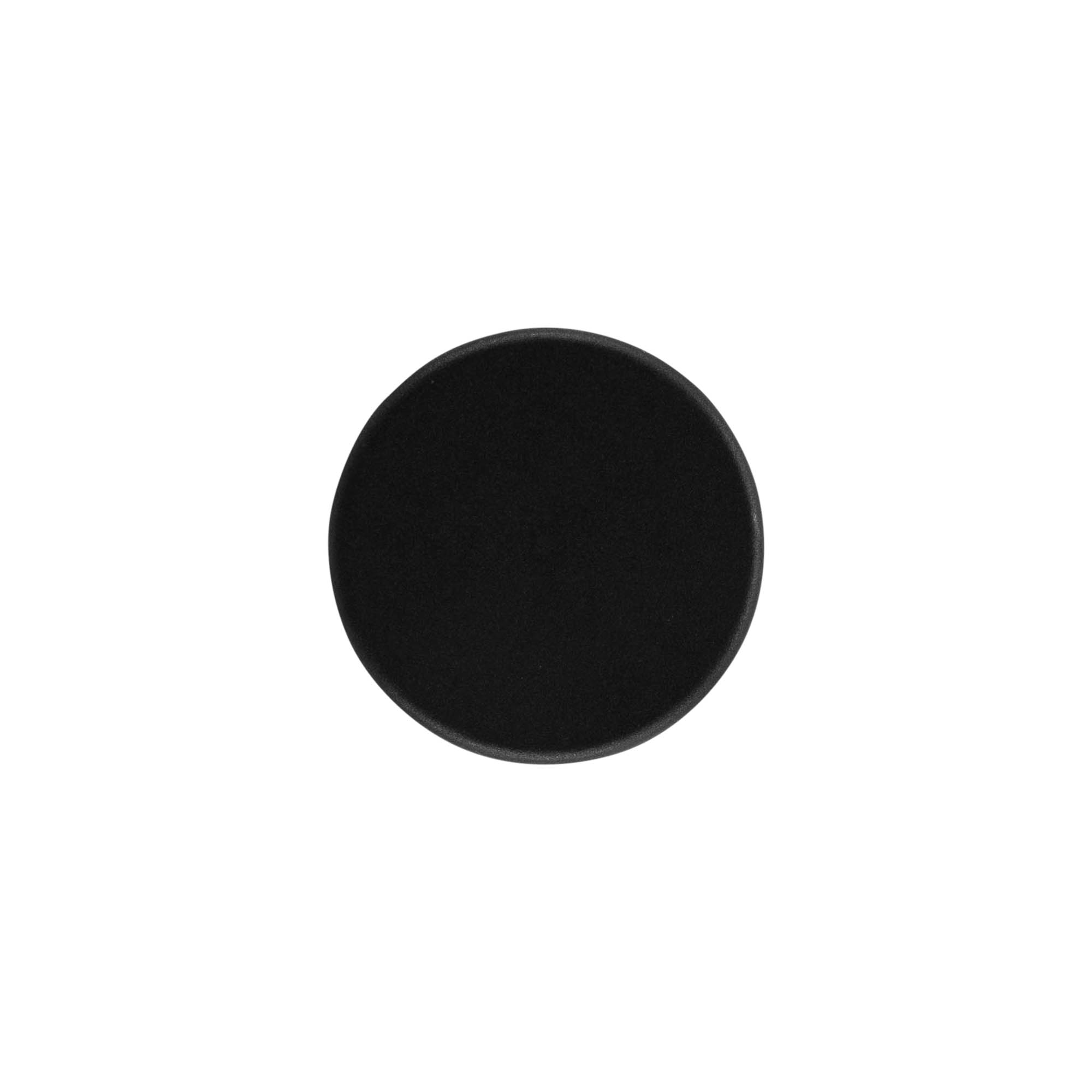 Tapón de rosca, metal-plástico, negro, para boca: PP 31,5