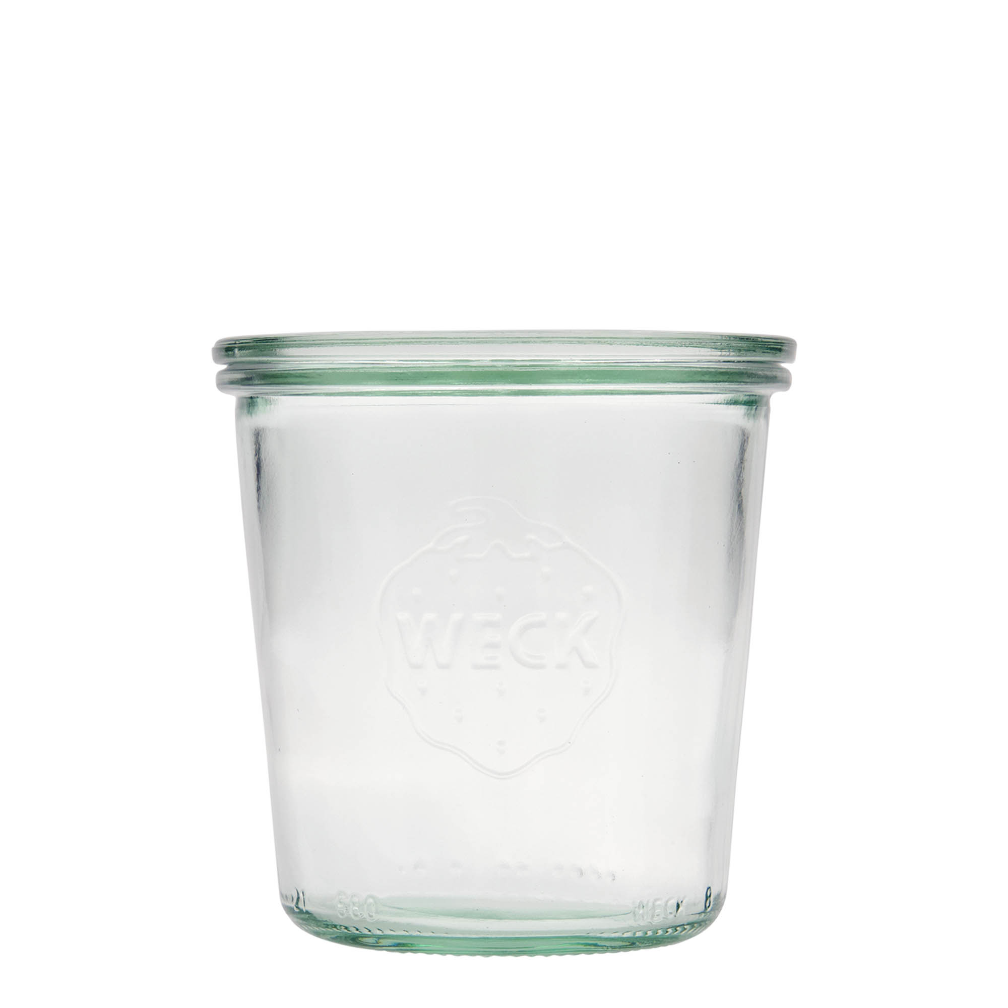 580 ml tarro WECK para voltear, boca: borde redondo 580 ml tarro WECK para voltear, boca: borde redondo