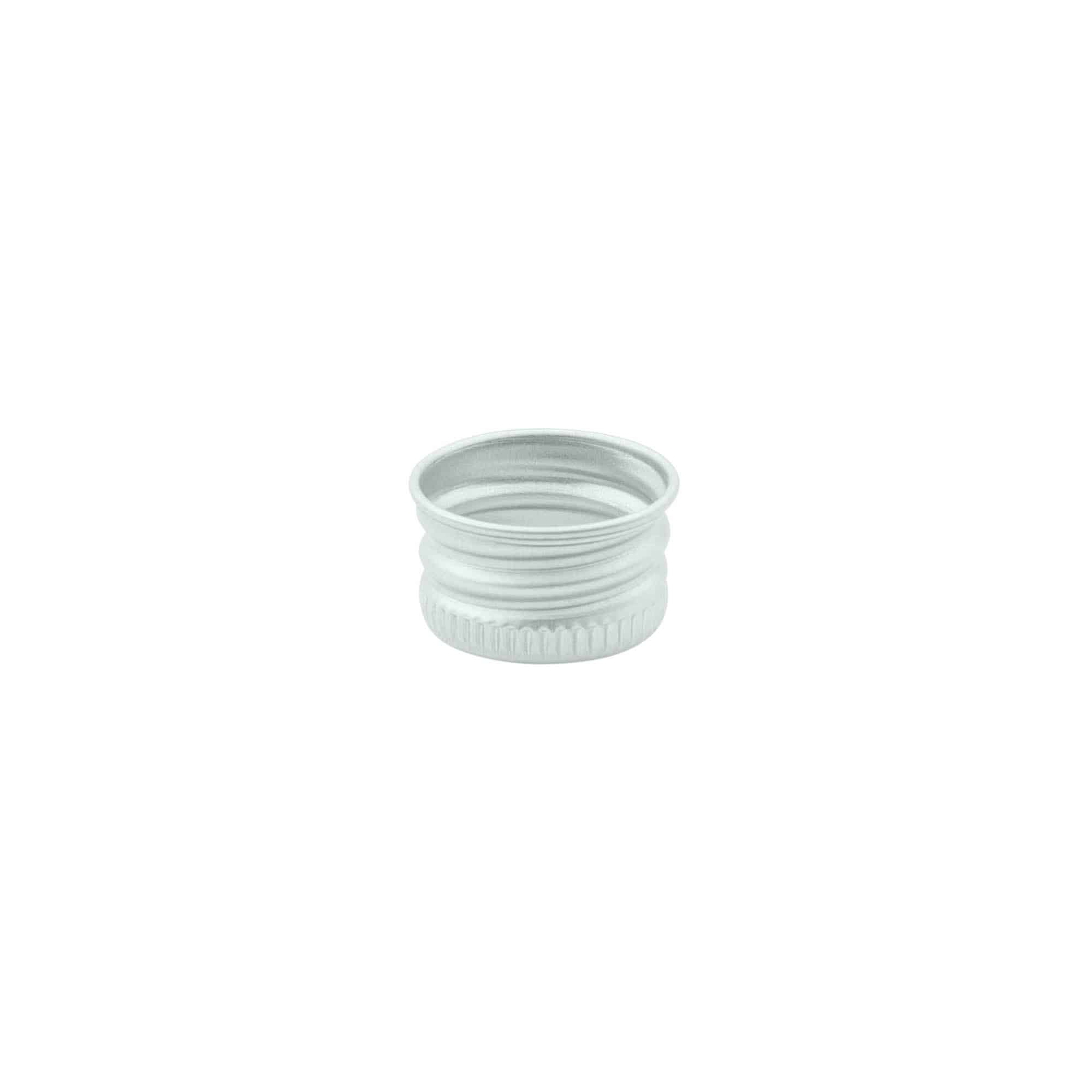 Tapón de rosca, metal, plateado, para boca: GPI 18/410