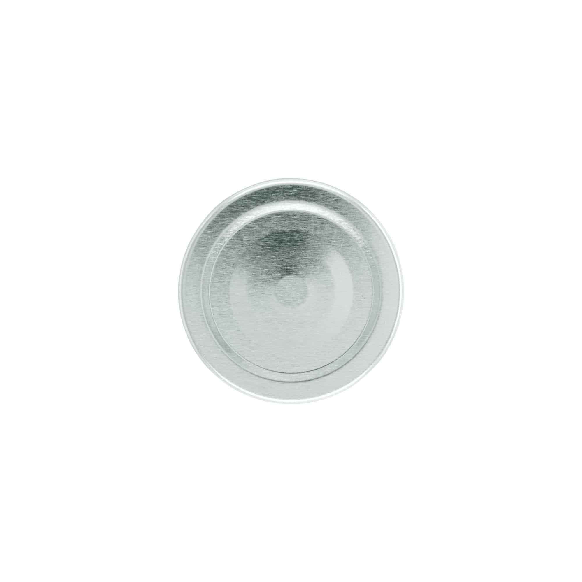 Tapa Deep-Twist-Off, hojalata, plateado, para boca: Deep-TO 58
