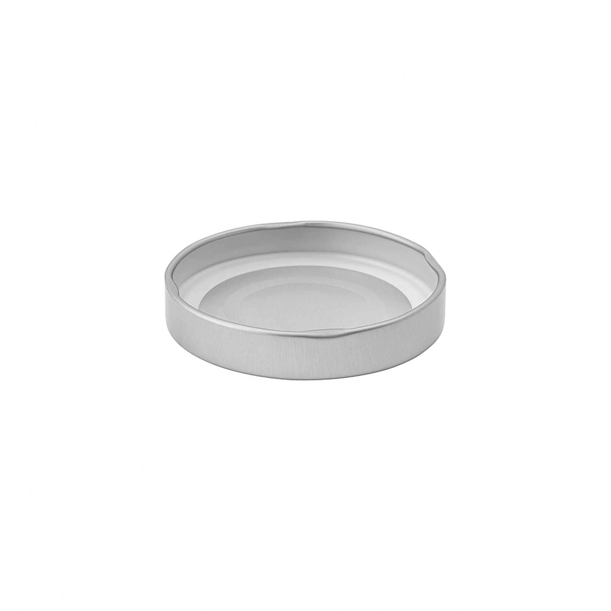 Tapa de rosca profunda, hojalata, plateada, para boca: Deep-TO 66 Tapa de rosca profunda, hojalata, plateada, para boca: Deep-TO 66