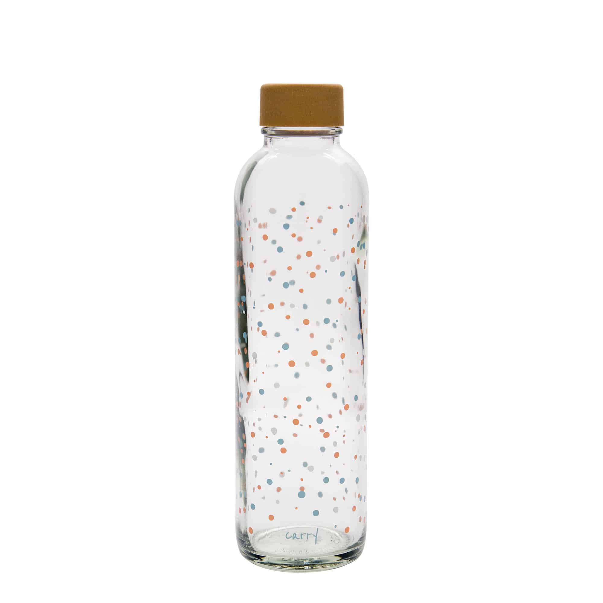 Botella de agua 'CARRY Bottle' de 700 ml, motivo: Flying Circles, boca: tapón de rosca