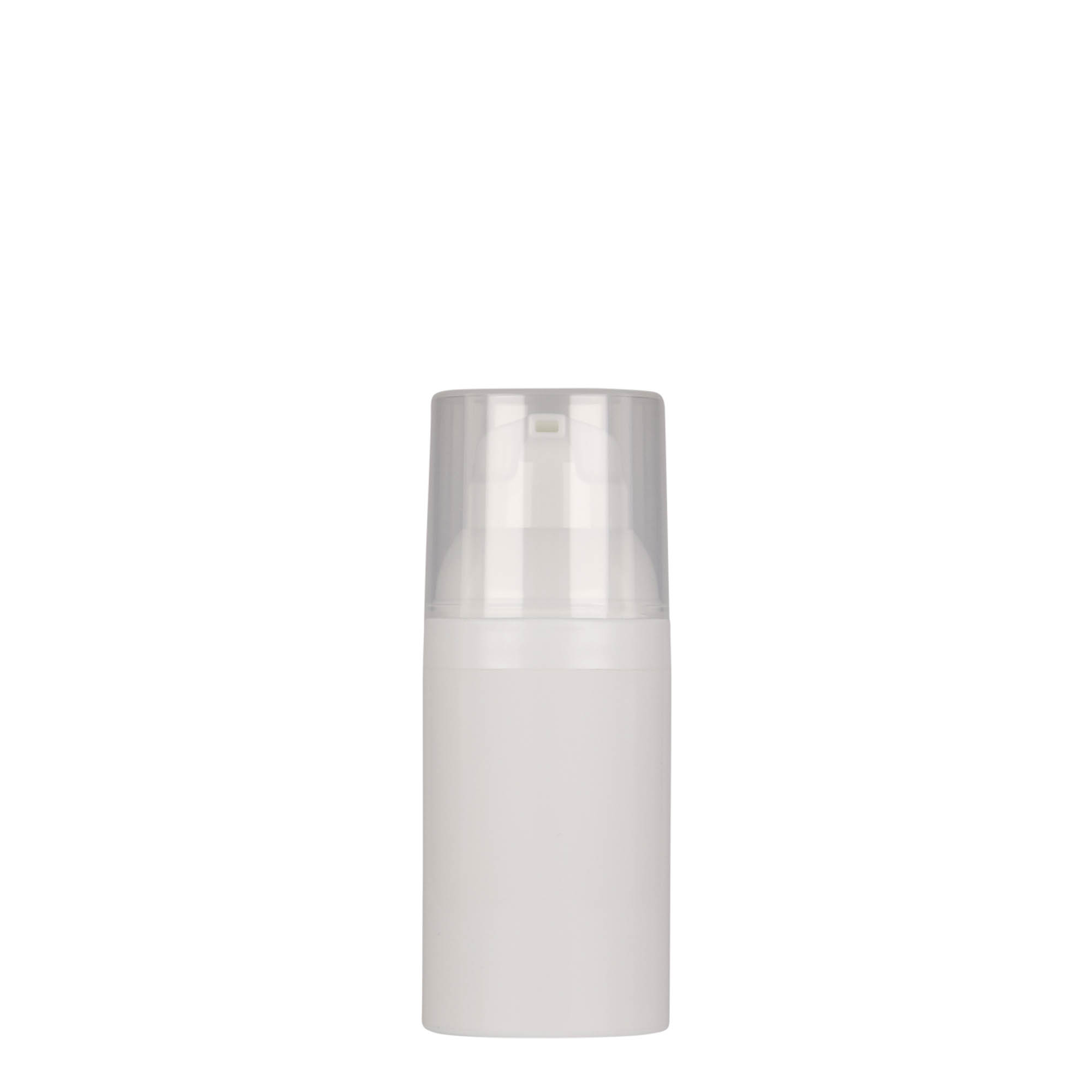 Dispensador Airless de 30 ml 'Mezzo', plástico PP, blanco Dispensador Airless de 30 ml 'Mezzo', plástico PP, blanco