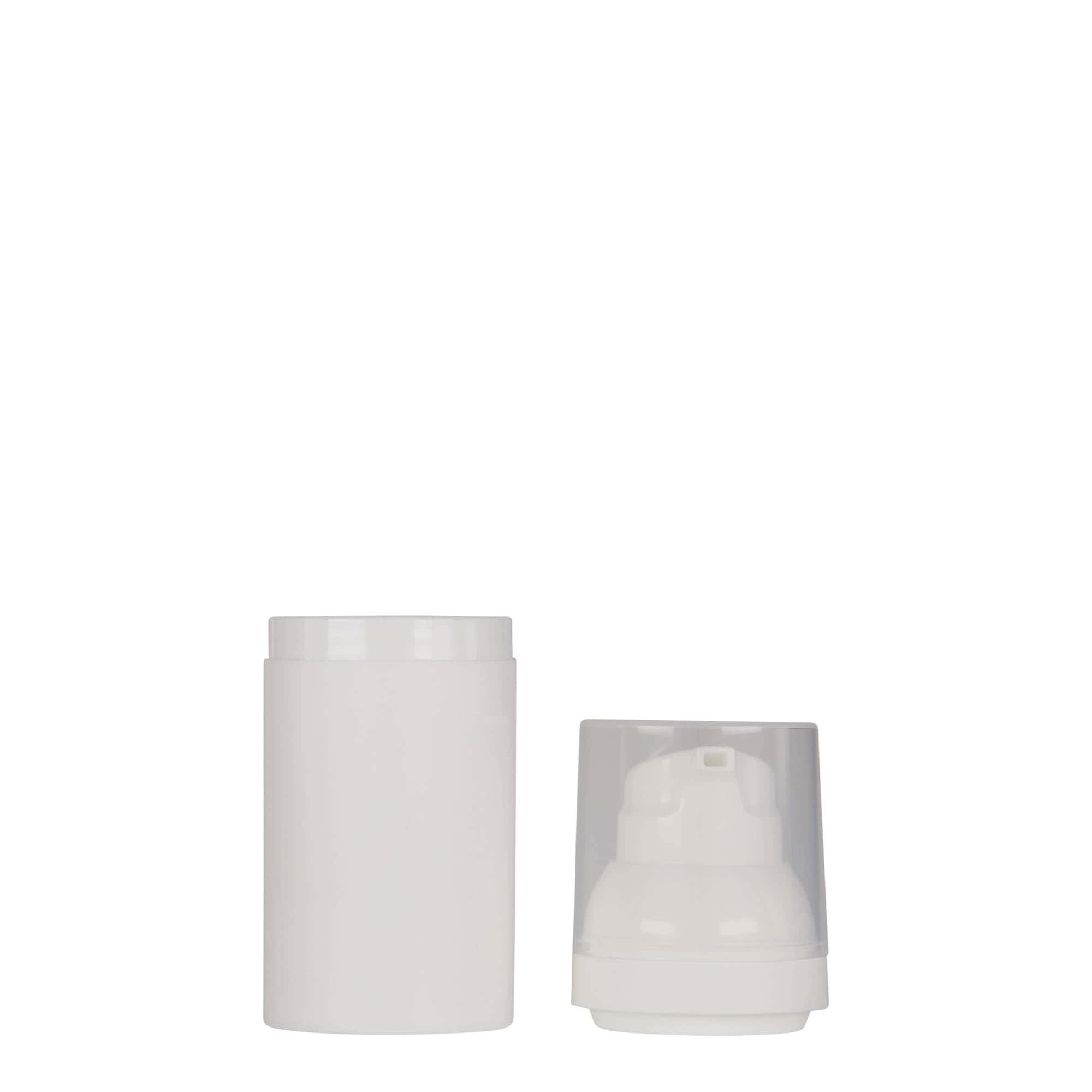 Dispensador Airless de 30 ml 'Mezzo', plástico PP, blanco