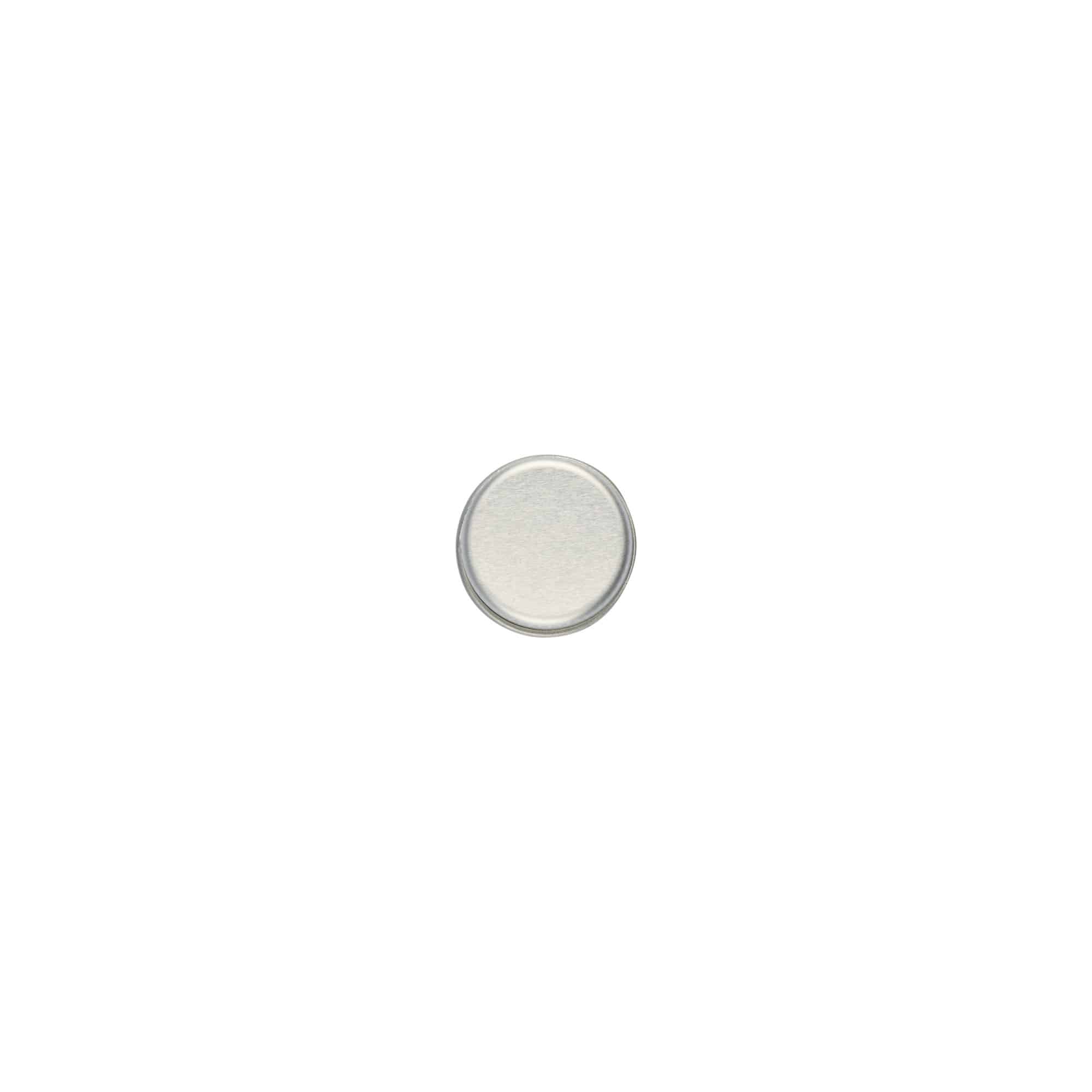 Tapón de rosca, metal, plateado, para boca: 20/410
