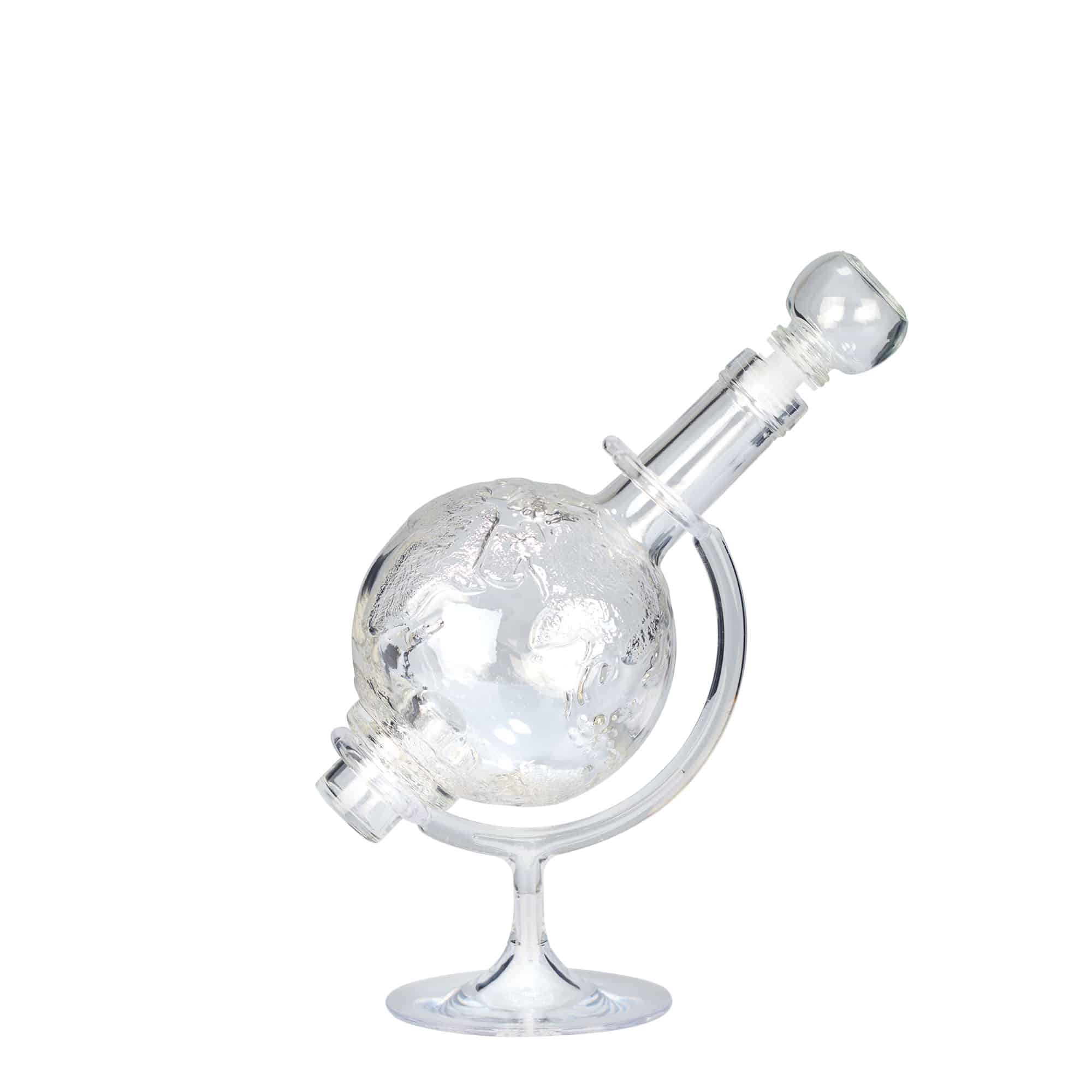 Botella de vidrio de 500 ml 'Globus', boca: corcho