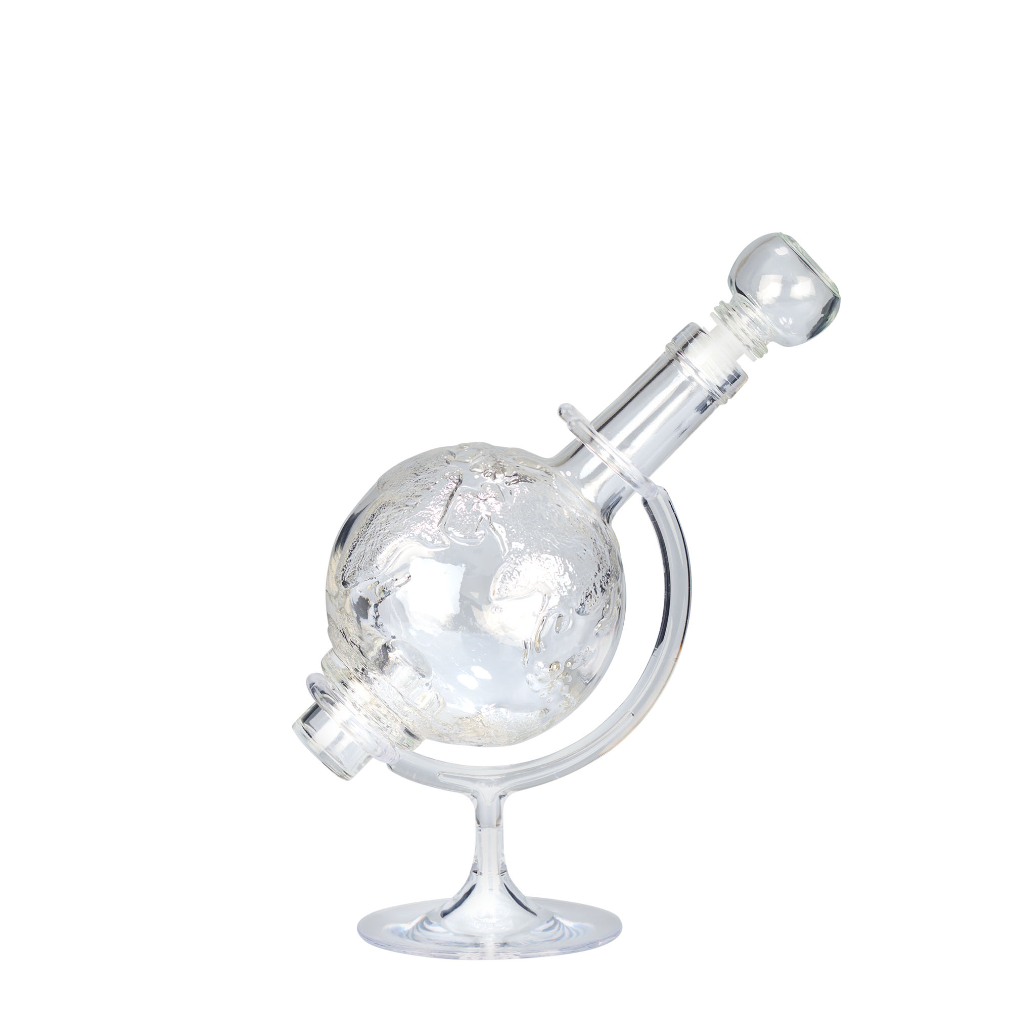 Botella de vidrio de 500 ml 'Globus', boca: corcho