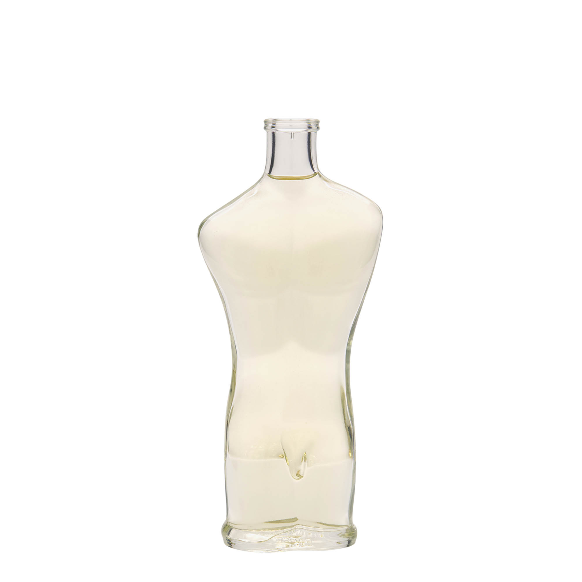 Botella de vidrio de 200 ml 'Adam', boca: corcho