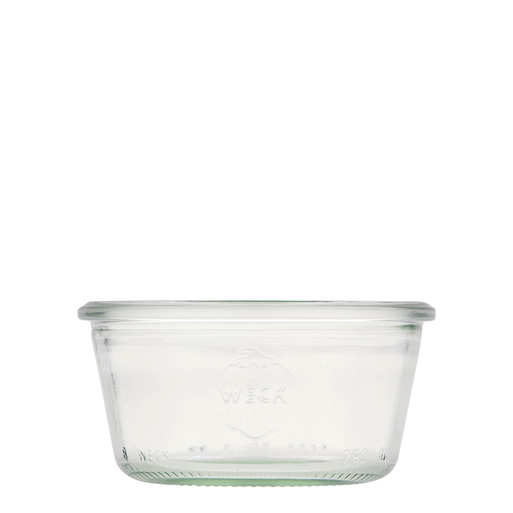 290 ml tarro WECK de boca ancha, borde redondo