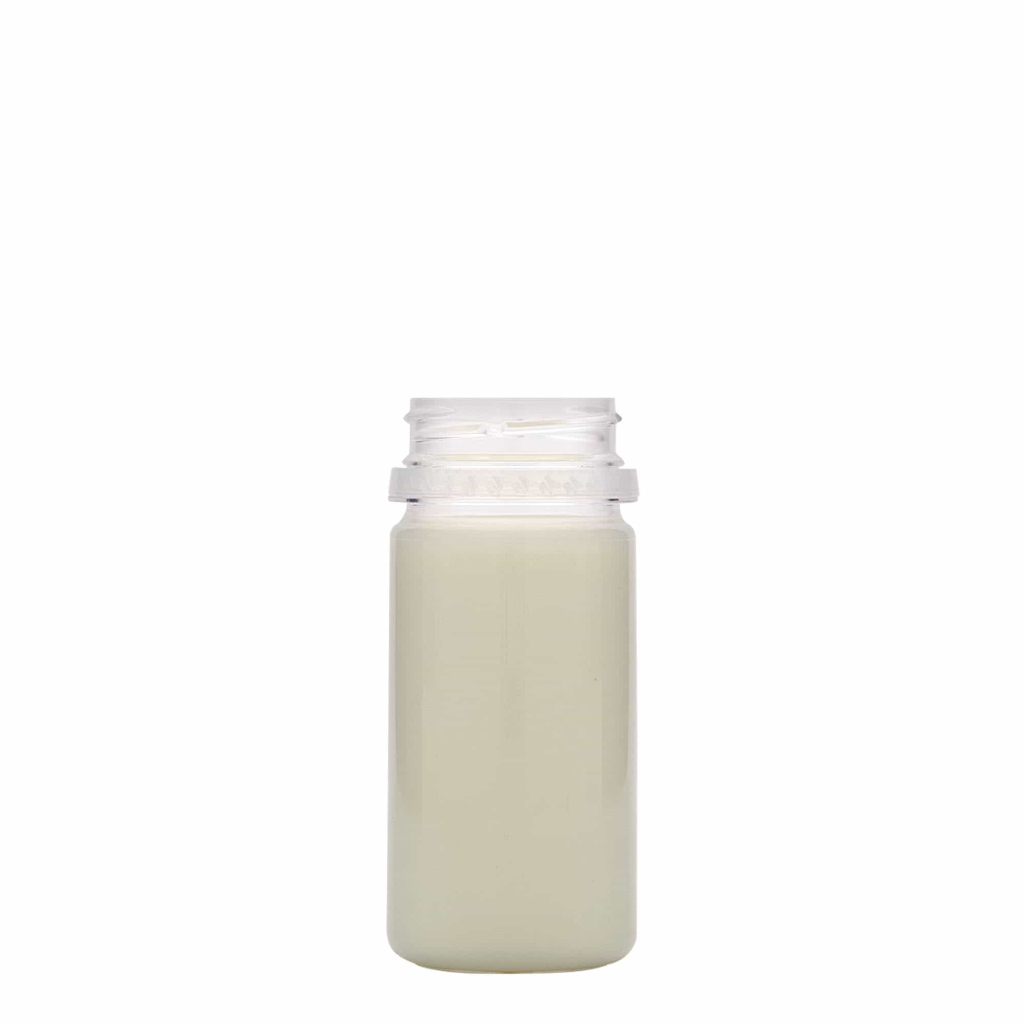 Botella PET de 100 ml 'Everytime', plástico, boca: 38 mm