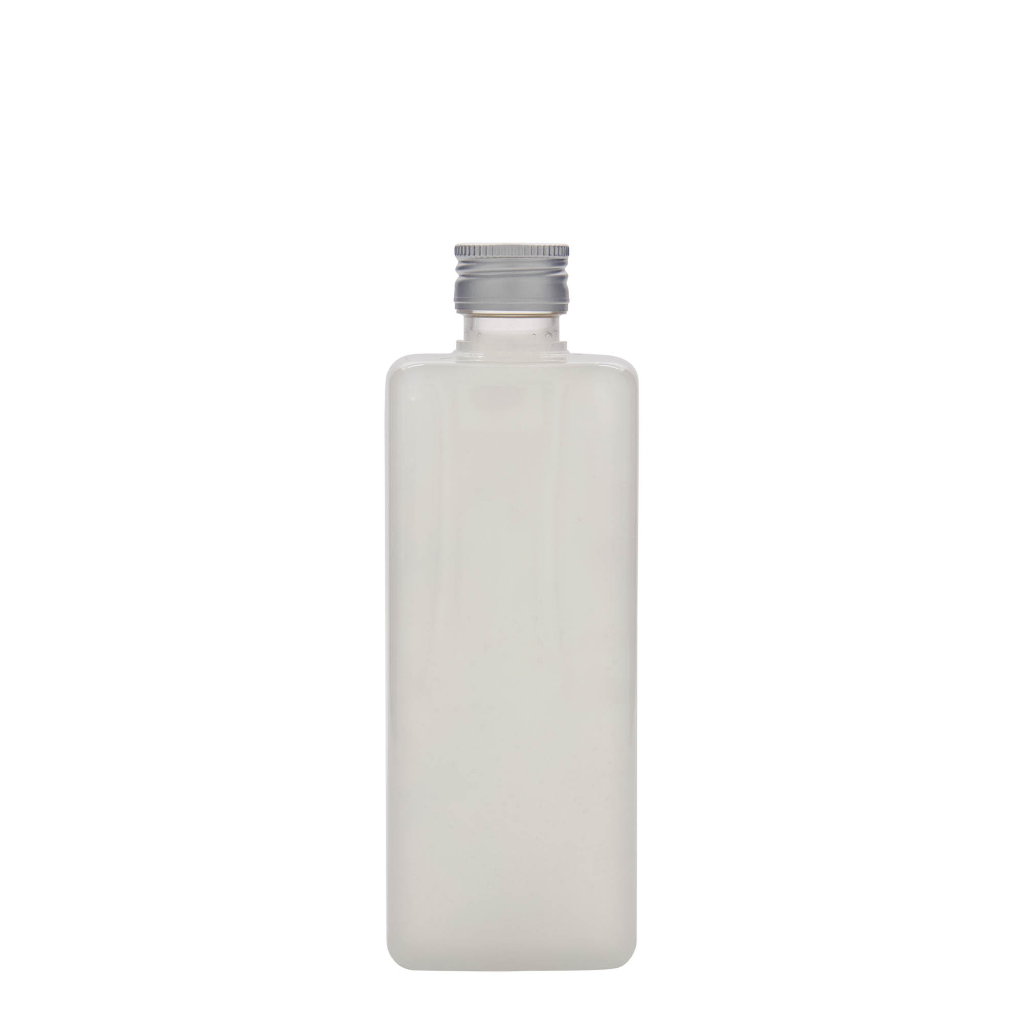 Botella PET de 500 ml 'Karl', cuadrada, plástico, boca: PP 28