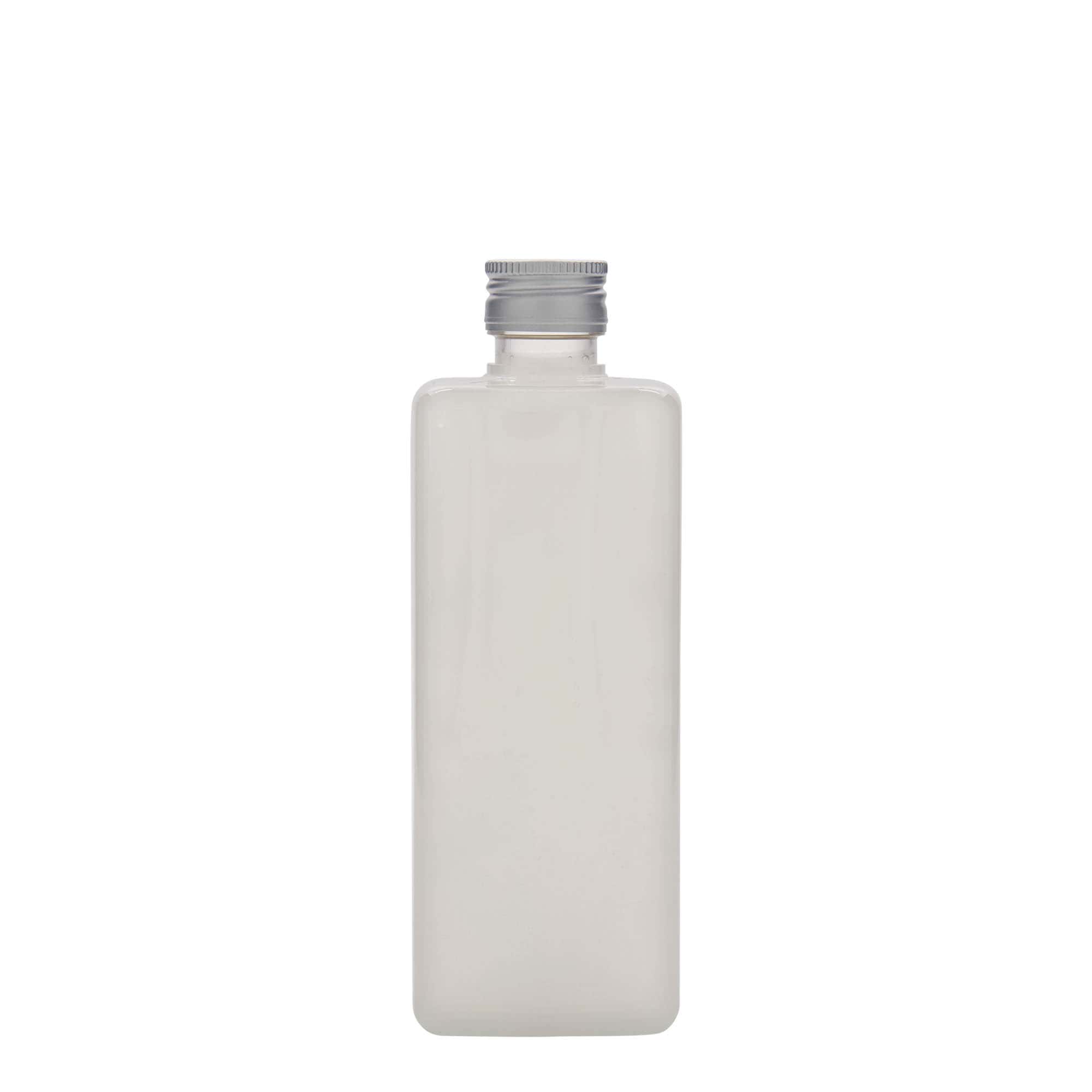 Botella PET de 500 ml 'Karl', cuadrada, plástico, boca: PP 28