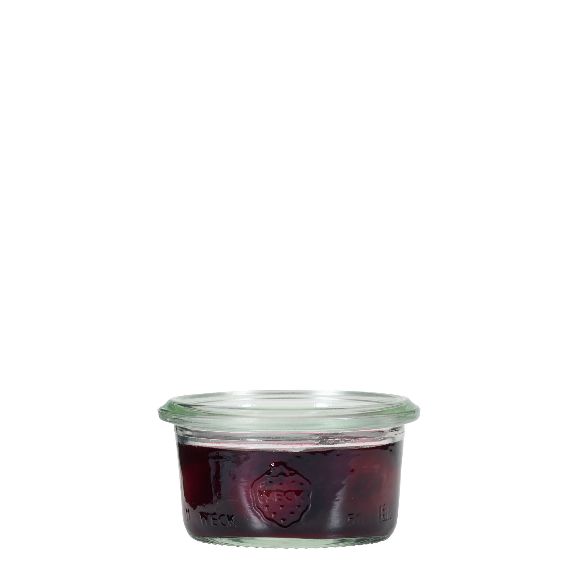 50 ml tarro WECK con boca: borde redondo