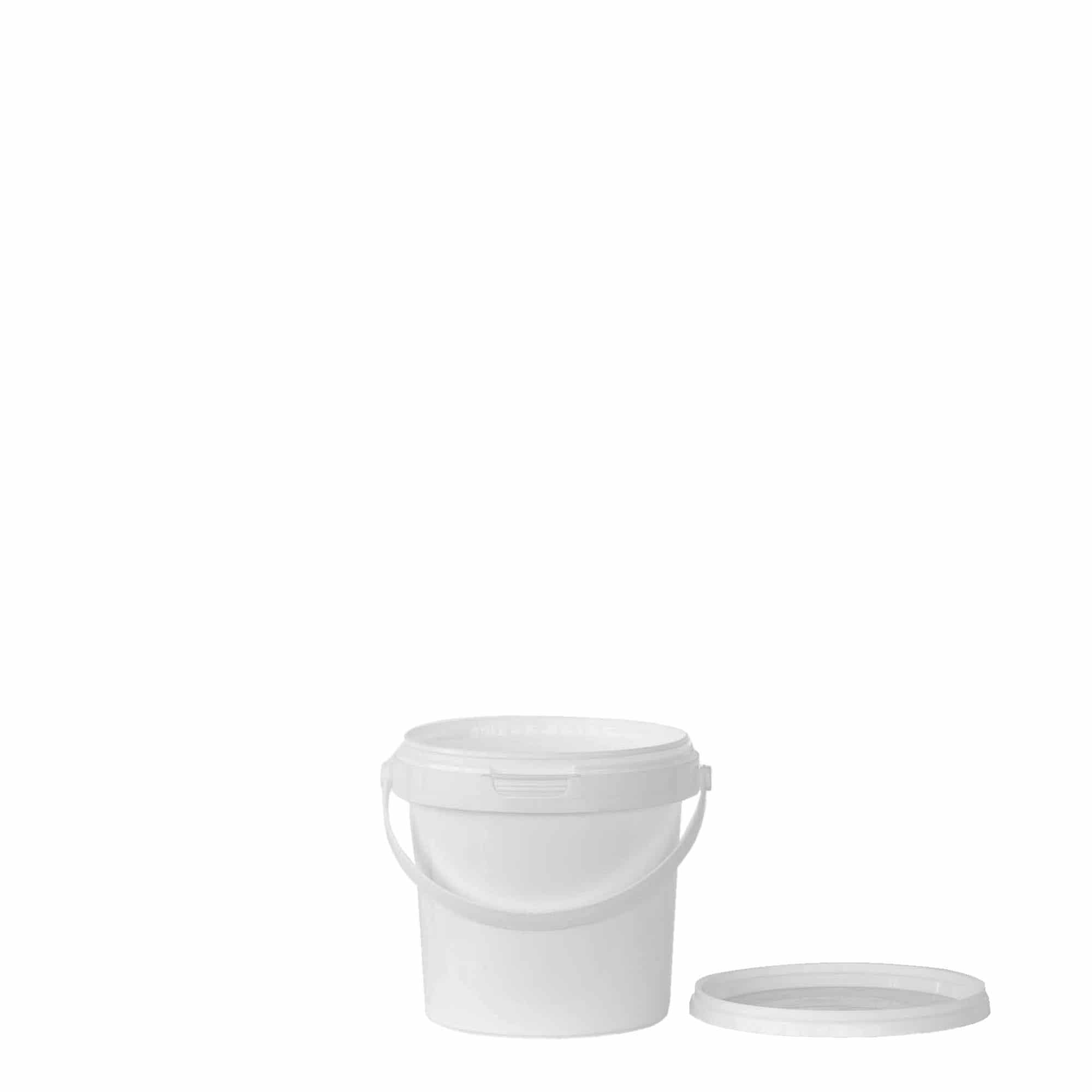 Cubeta de 0,6 l, plástico PP, blanca