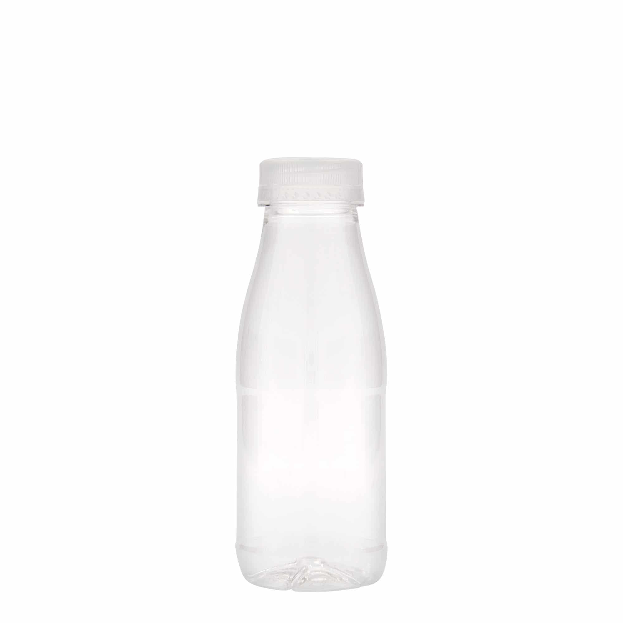 Botella de PET 'Milk and Juice' de 330 ml, plástico, boca: 38 mm