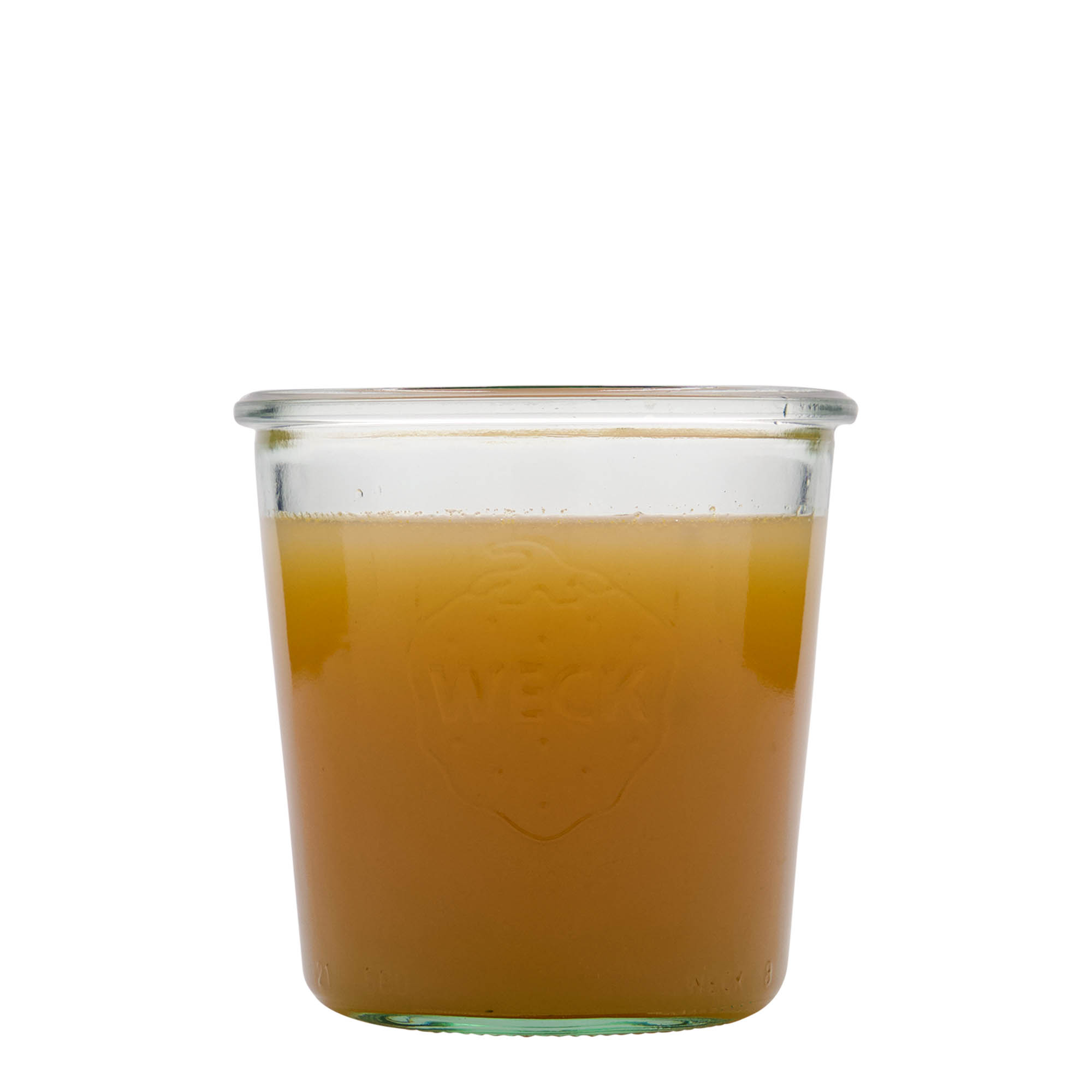 580 ml tarro WECK para voltear, boca: borde redondo 580 ml tarro WECK para voltear, boca: borde redondo