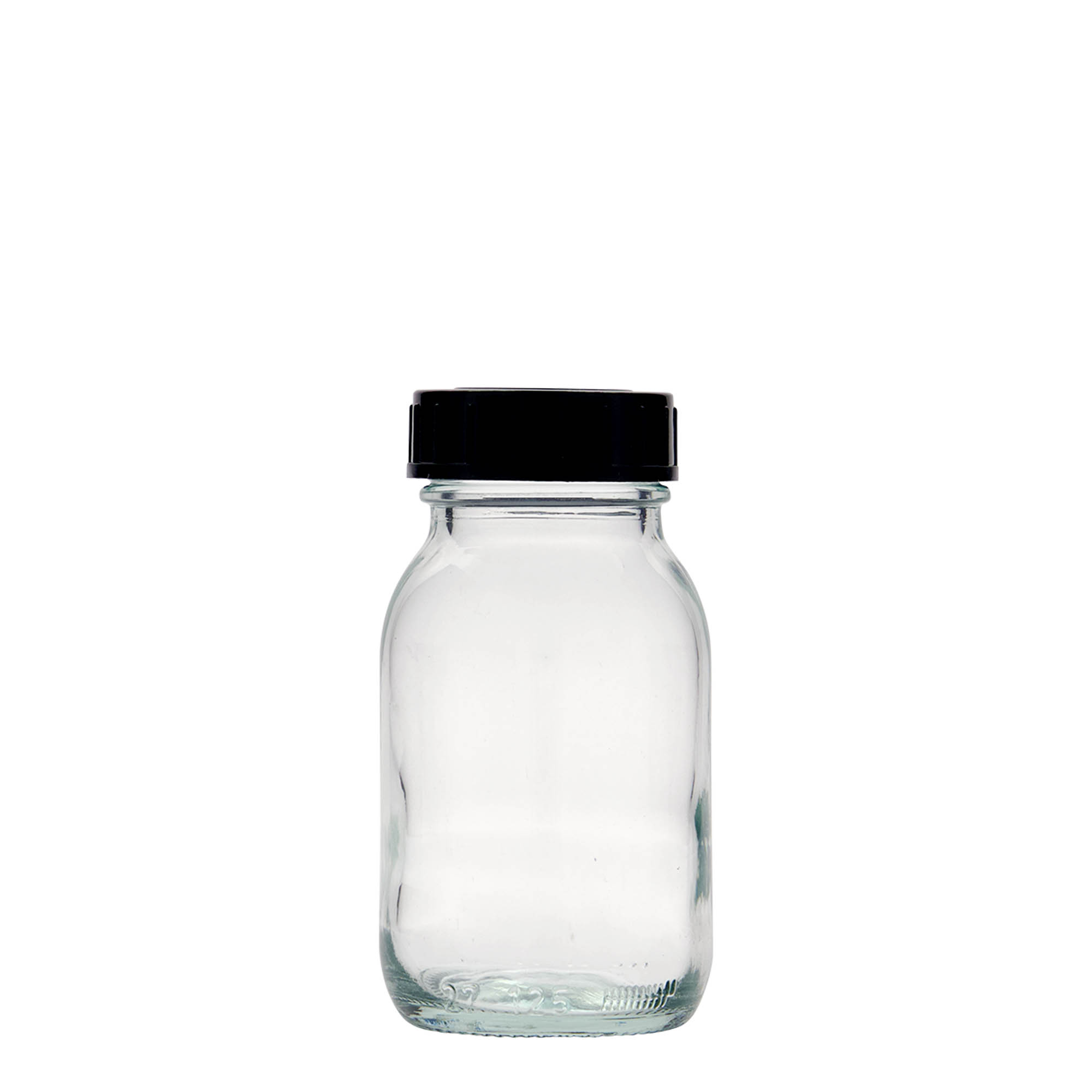 125 ml Frasco de cuello ancho, boca: DIN 40 125 ml Frasco de cuello ancho, boca: DIN 40