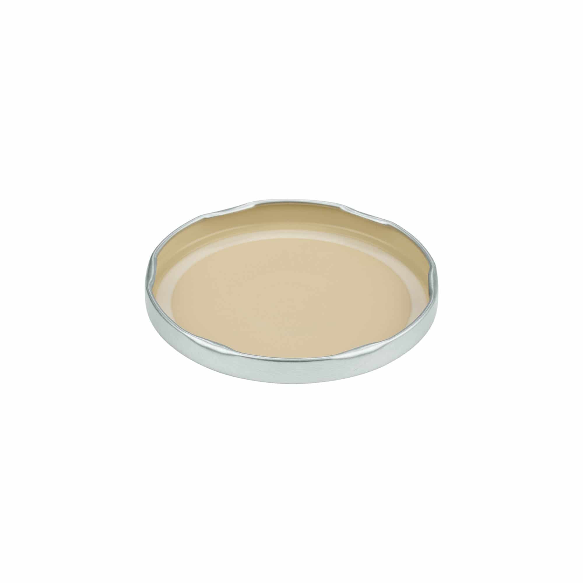 Tapa Twist-Off, hojalata, plata, para boca: TO 82