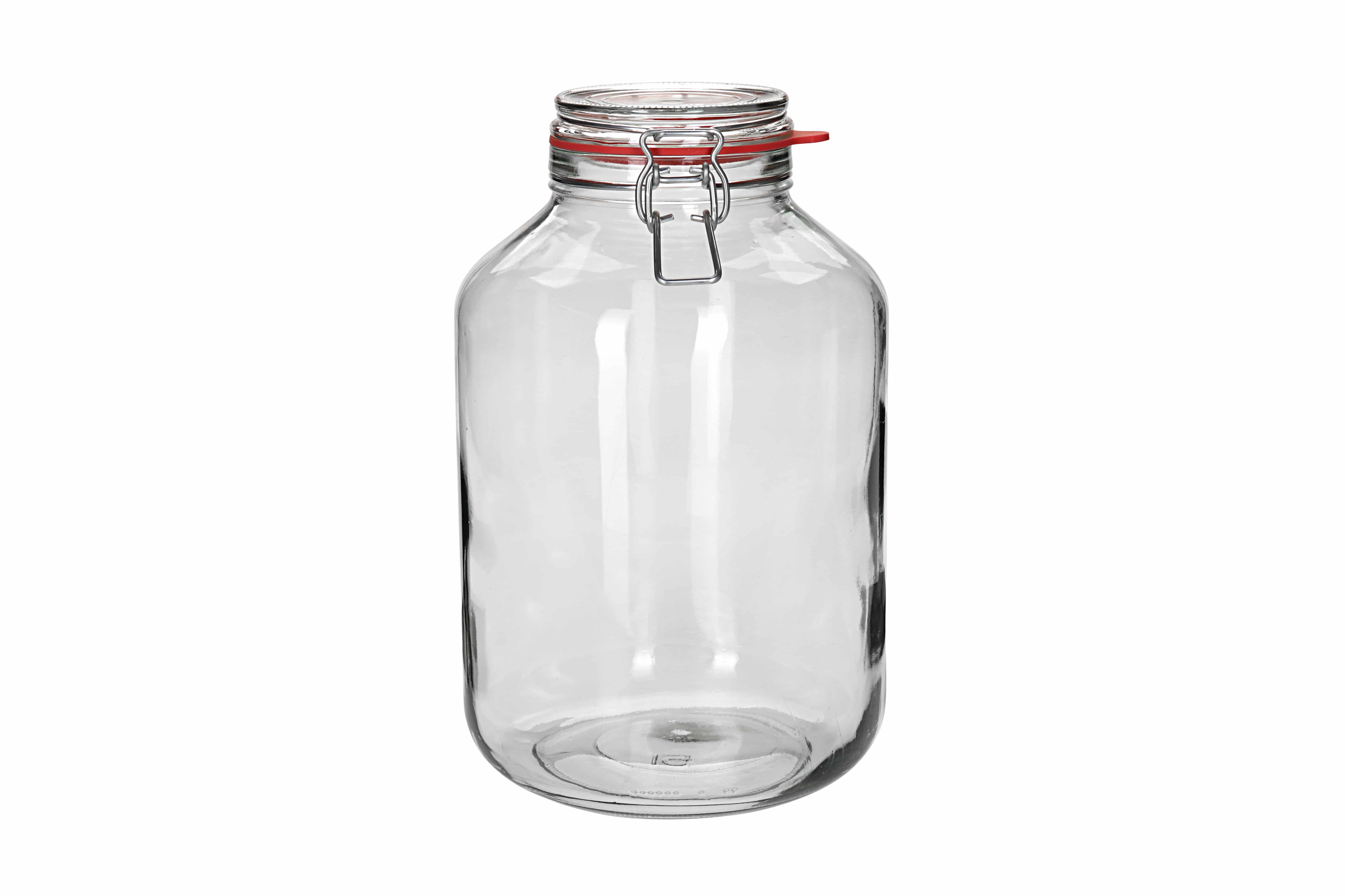 Tarro hermético de 4880 ml, boca: cierre mecánico Tarro hermético de 4880 ml, boca: cierre mecánico