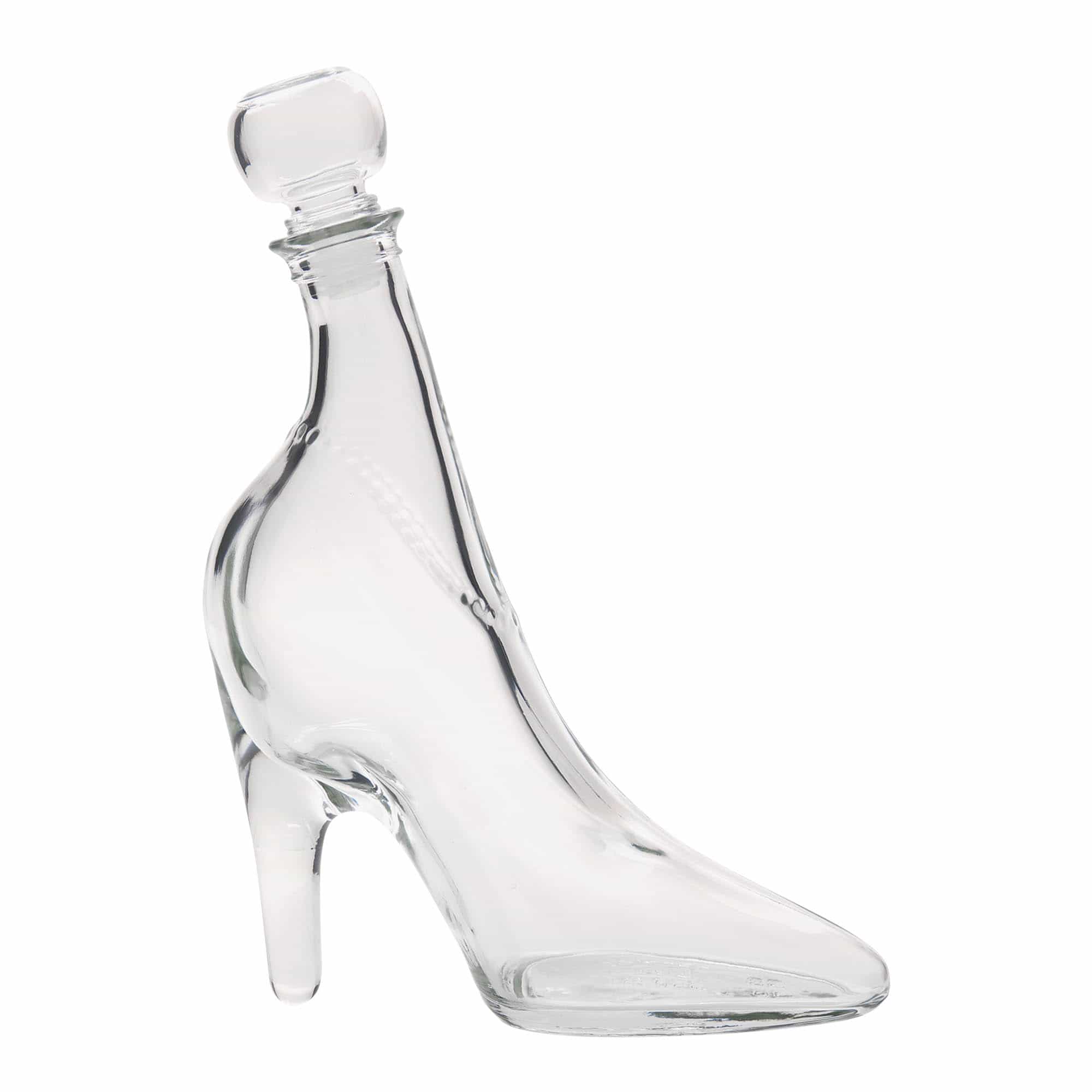 Botella de vidrio 'Scarpa Elegante' de 350 ml, boca: corcho