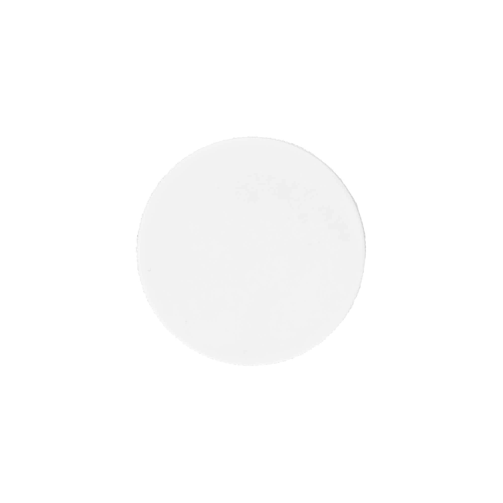 Tapón de rosca, plástico de PP, blanco, para boca: 45/400