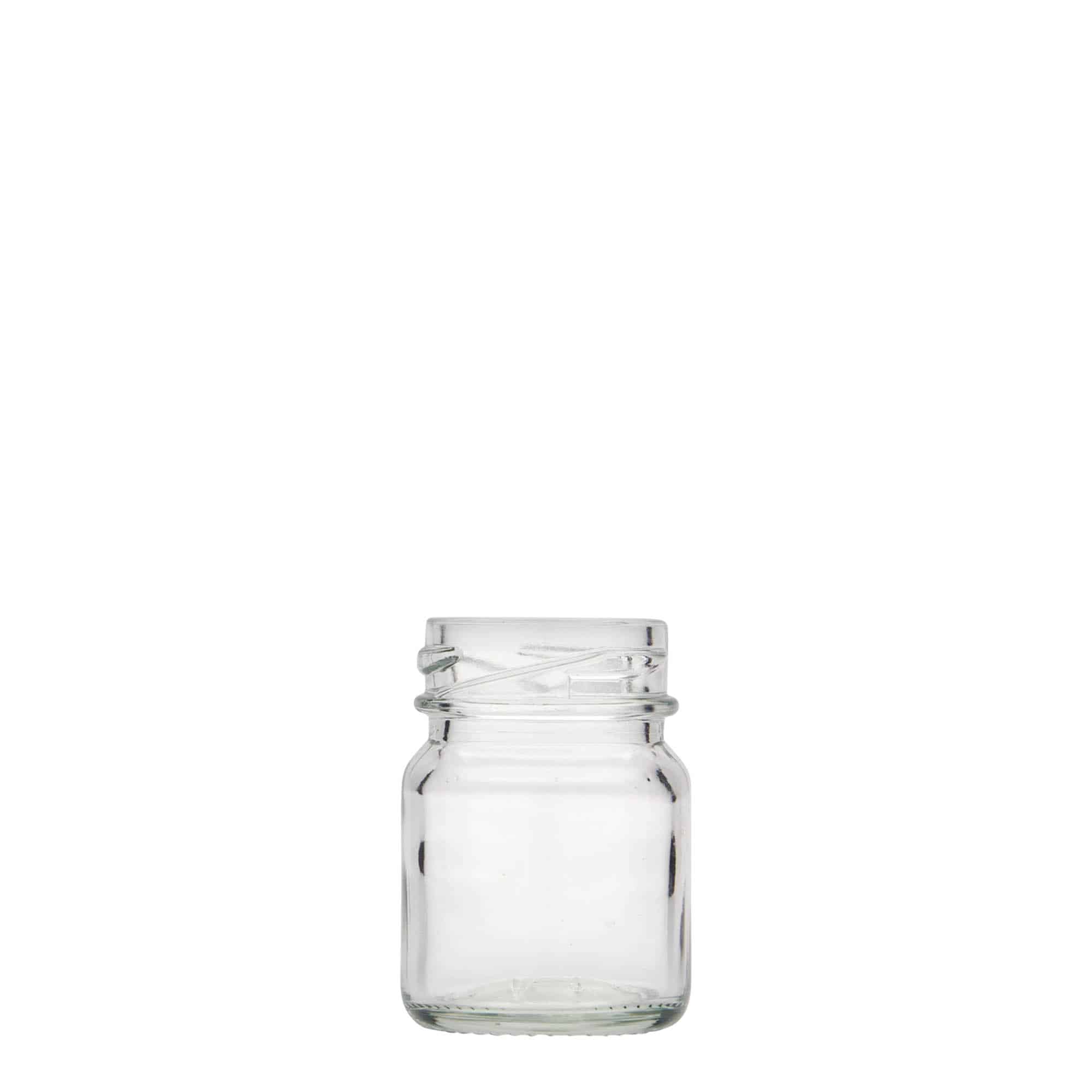 Tarro redondo alto de 45 ml, boca: Twist-Off (TO 38) Tarro redondo alto de 45 ml, boca: Twist-Off (TO 38)