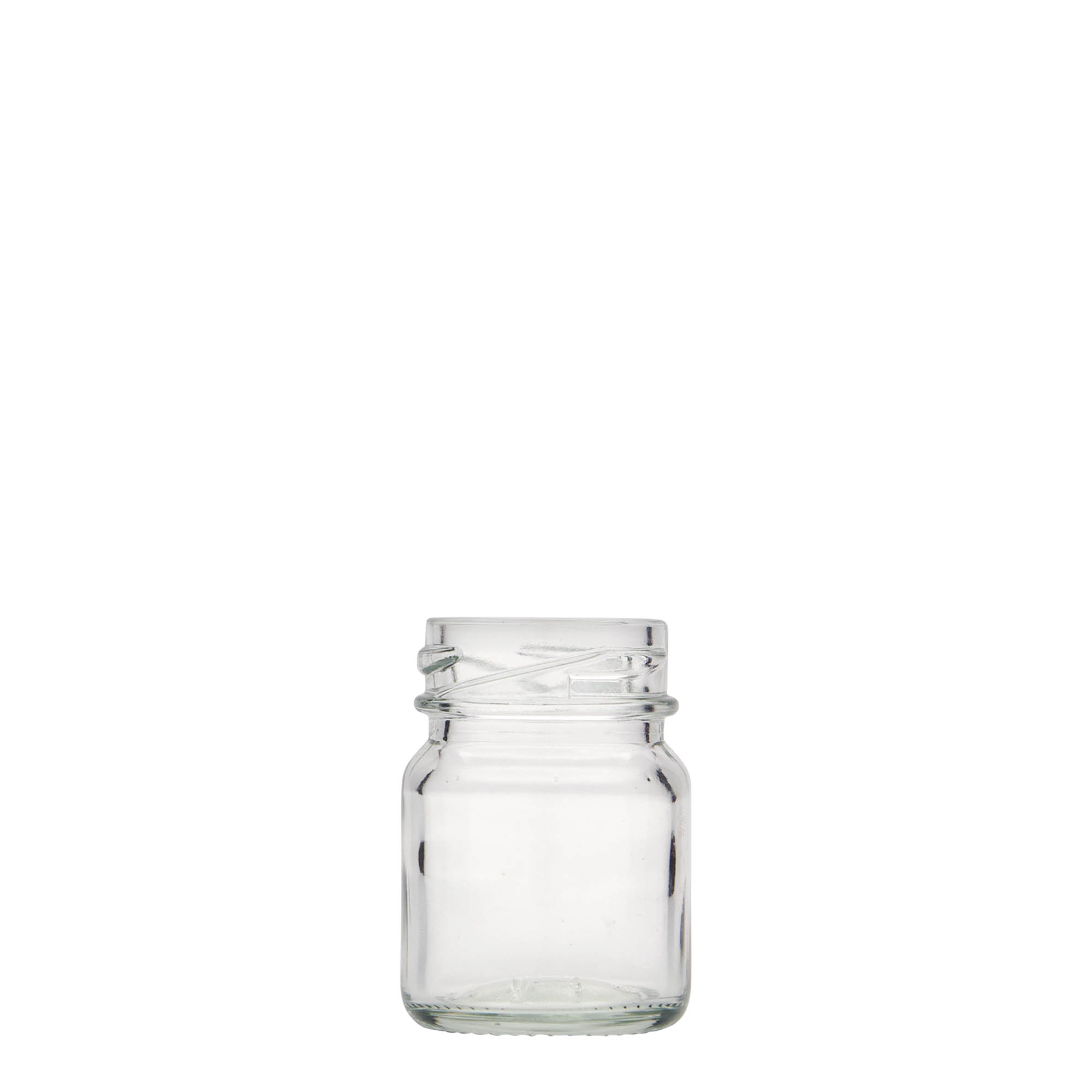 Vaso redondo alto de 45 ml, boca: Twist-Off (TO 38) Vaso redondo alto de 45 ml, boca: Twist-Off (TO 38)