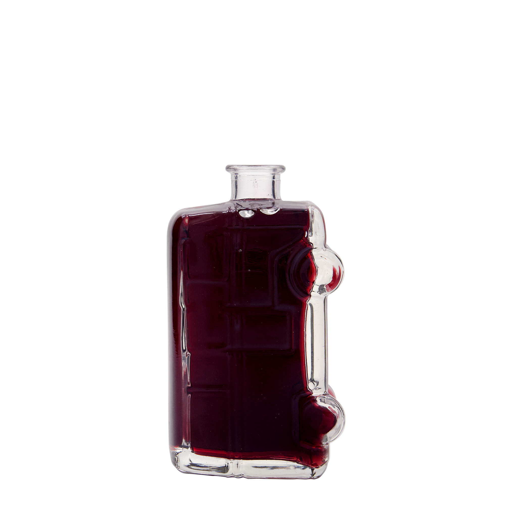 Botella de cristal de 200 ml 'Bulli', boca: corcho