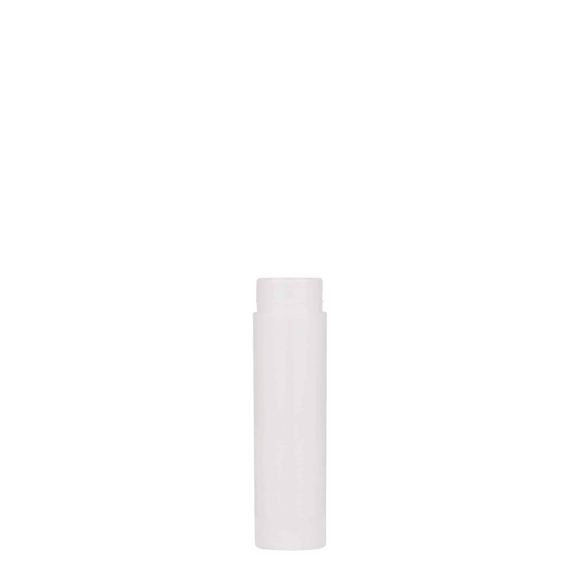 6 ml tubo de lápiz labial, plástico PP, blanco