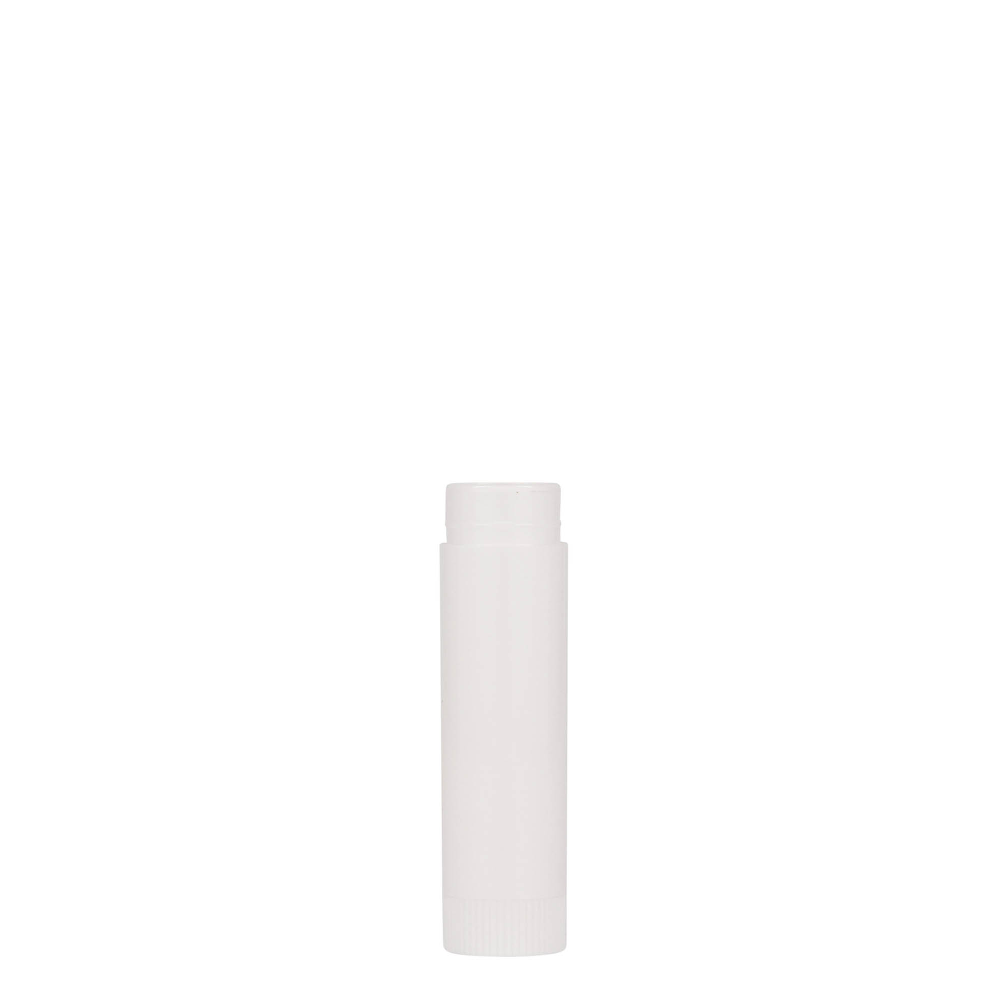 6 ml tubo de lápiz labial, plástico PP, blanco