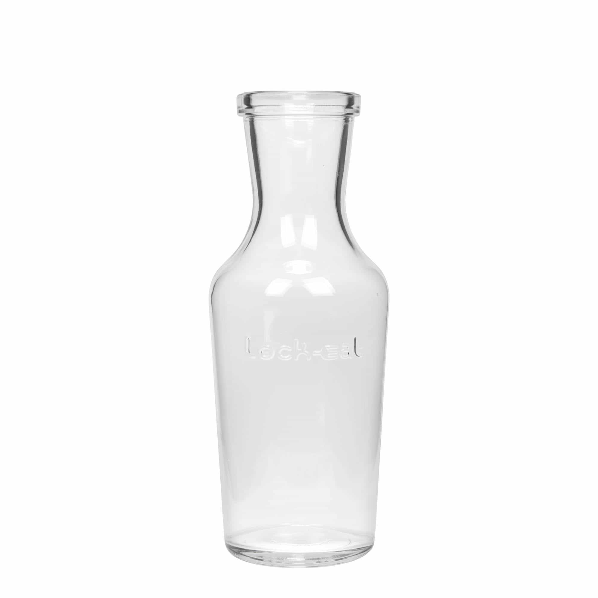 1.000 ml garrafa de vidrio 'Lock-Eat', boca: cierre de alambre