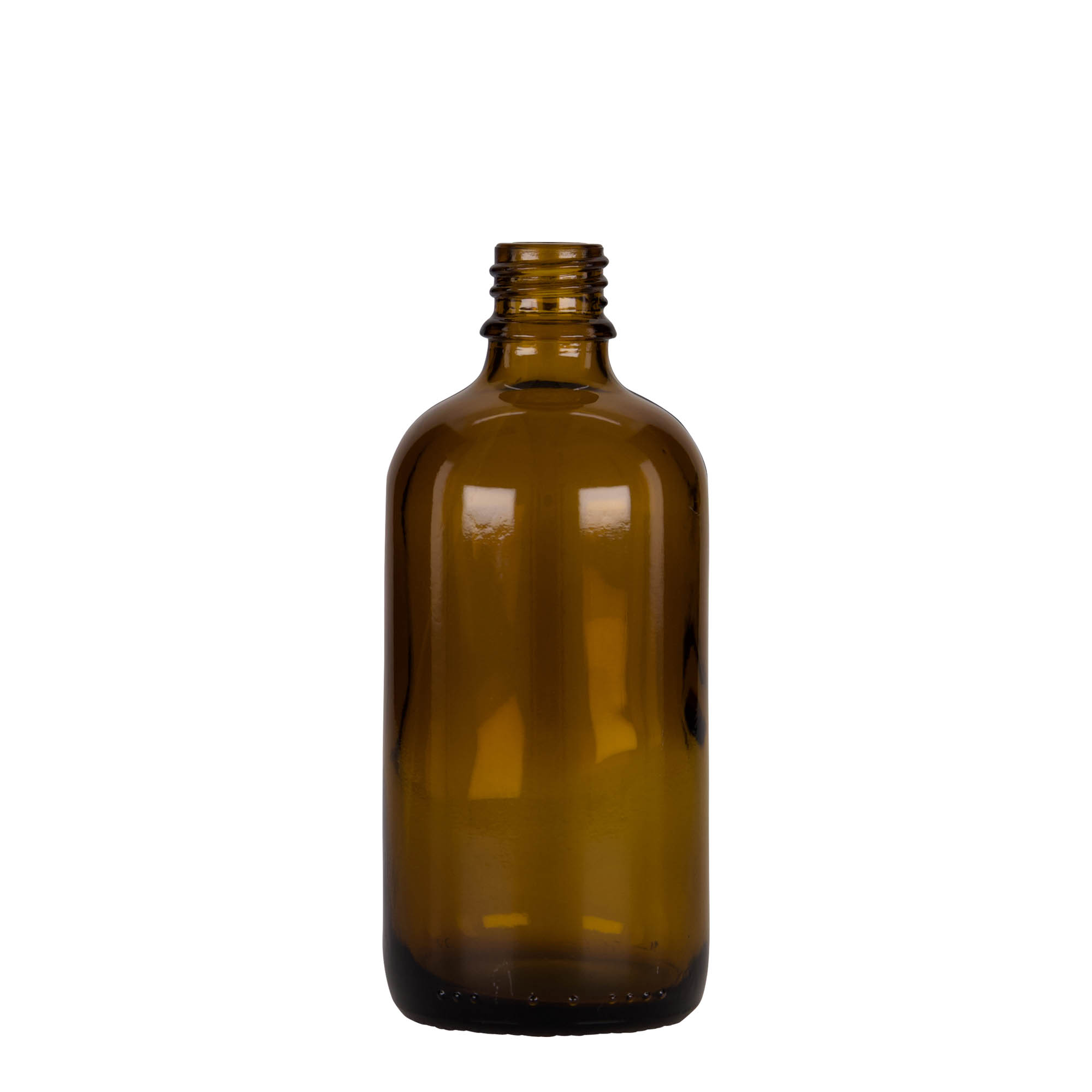 Frasco con cuentagotas de 100 ml, medicina, vidrio, marrón-negro, boca: DIN 18 Frasco con cuentagotas de 100 ml, medicina, vidrio, marrón-negro, boca: DIN 18