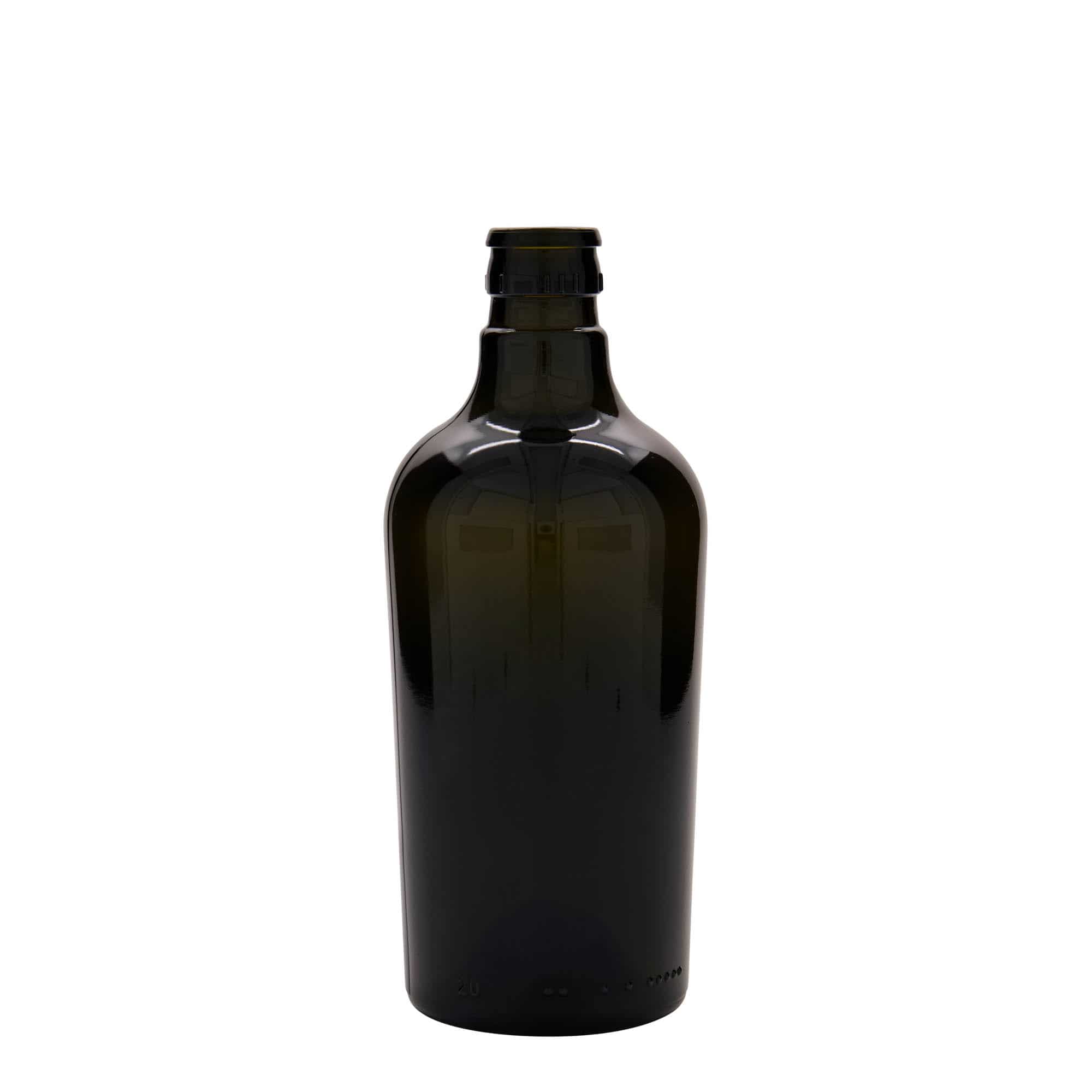 Aceitera/vinagrera 'Oleum' de 500 ml, vidrio, verde antiguo, boca: DOP Aceitera/vinagrera 'Oleum' de 500 ml, vidrio, verde antiguo, boca: DOP