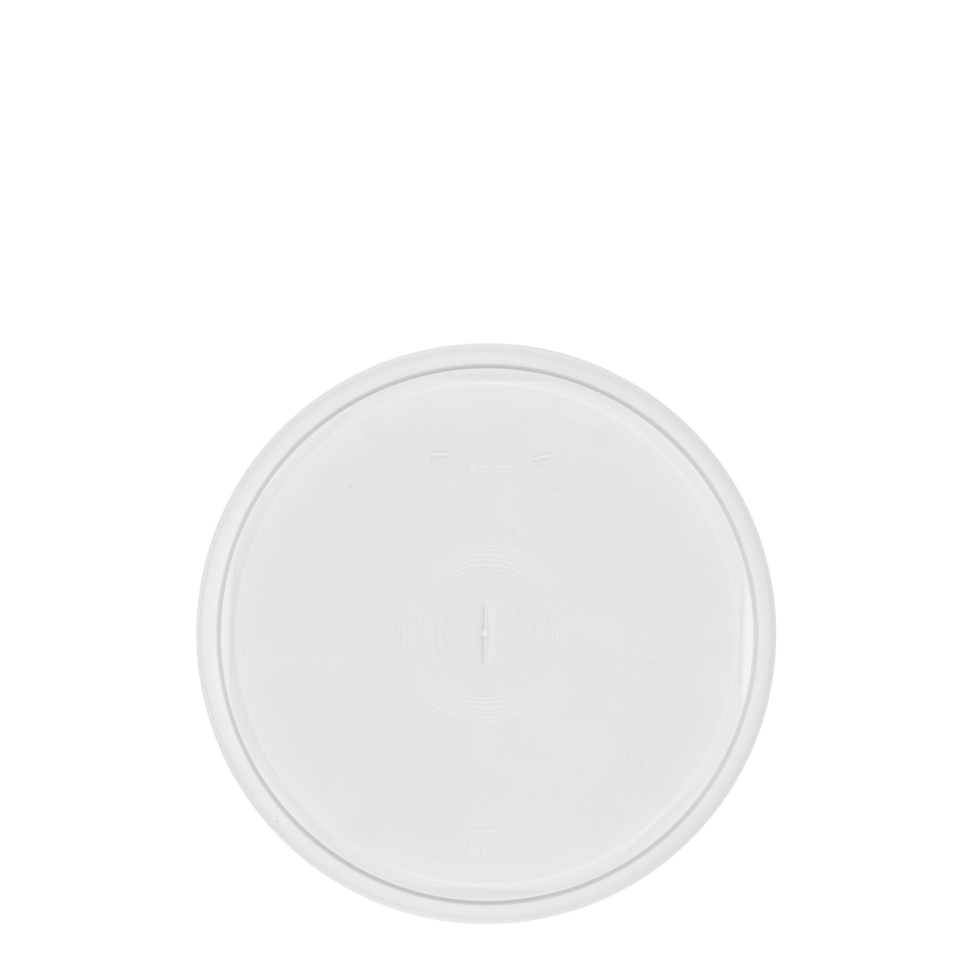 Tapa para cubo de 2,5 l, plástico de PP, blanco