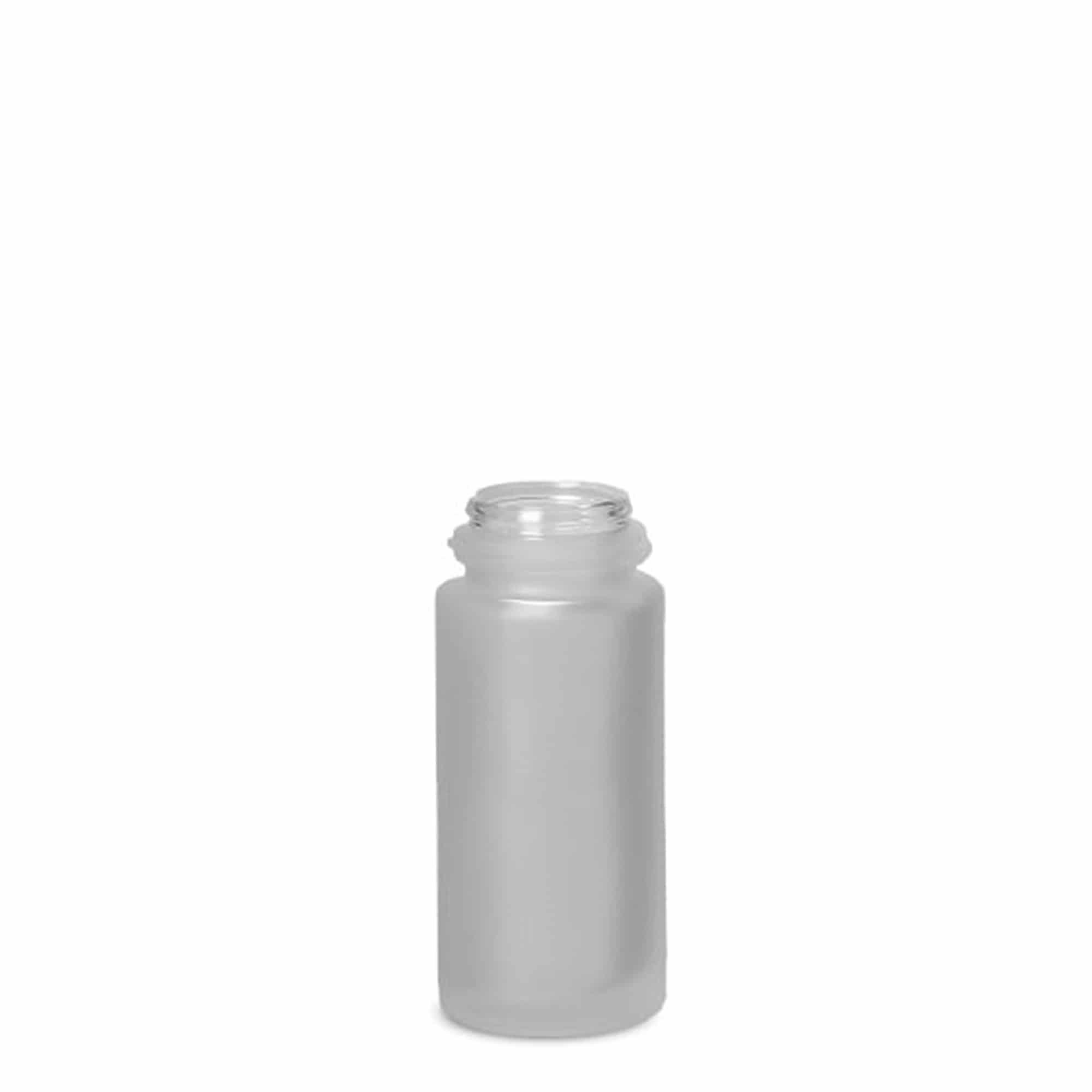 50 ml frasco roll-on, vidrio, esmerilado, boca: cierre de rosca