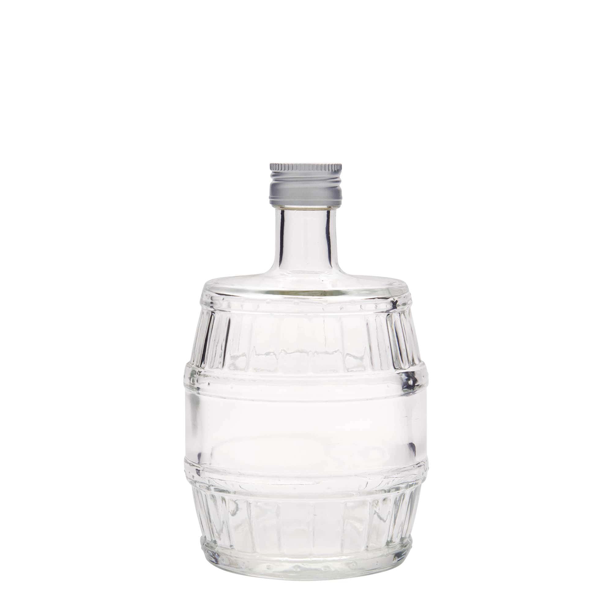 Botella de vidrio de 500 ml «Barril», boca: PP 28